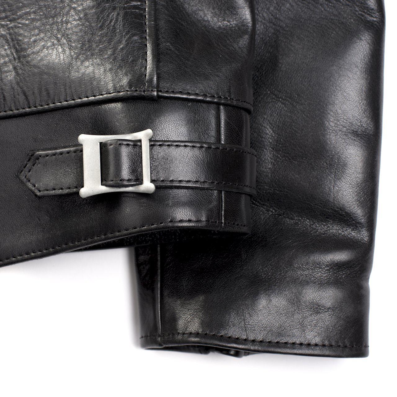 Addict AD-01 Horsehide Leather Jacket Black - Image 5