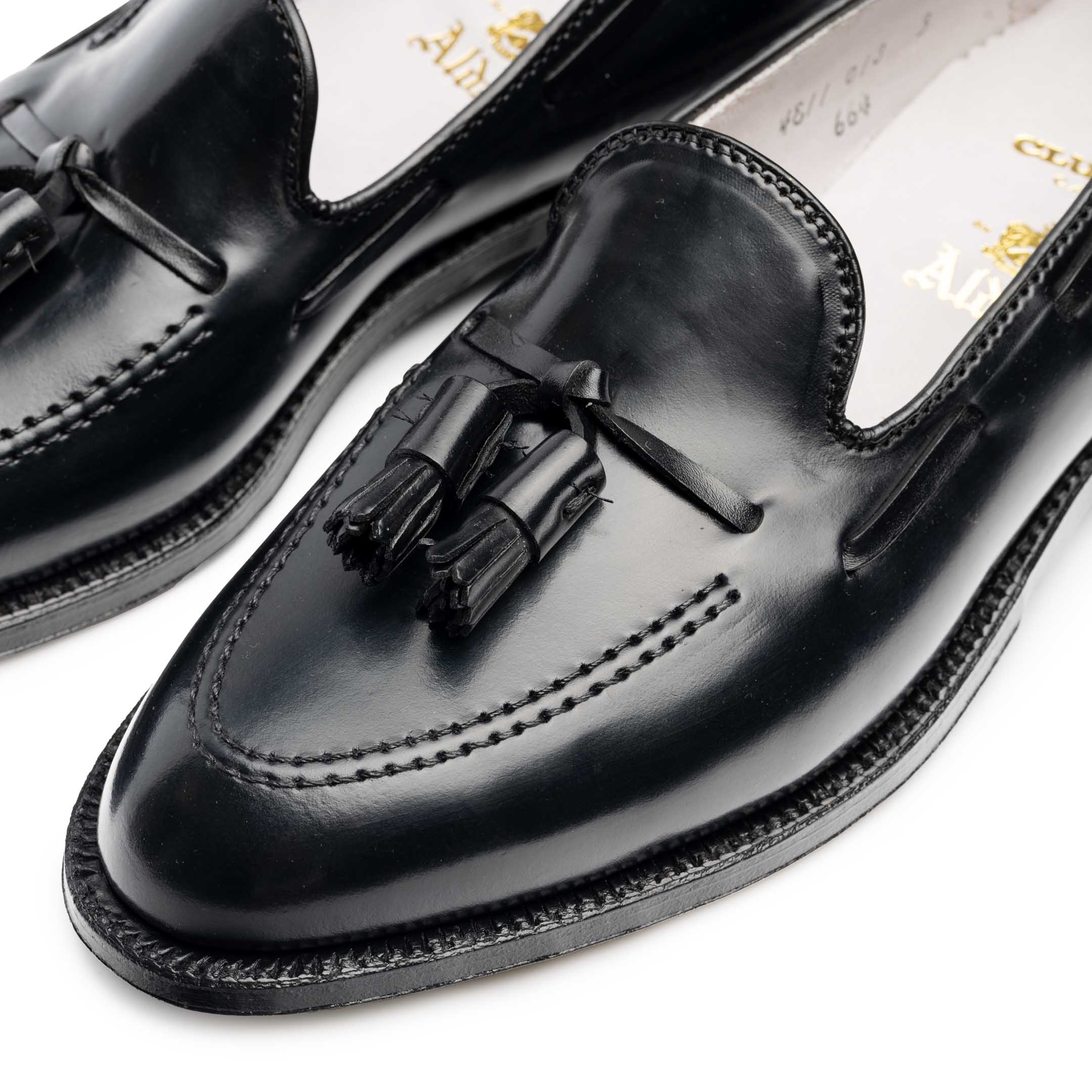 Alden Black Shell Cordovan Tassel Moccasin Loafer 664 - Image 6