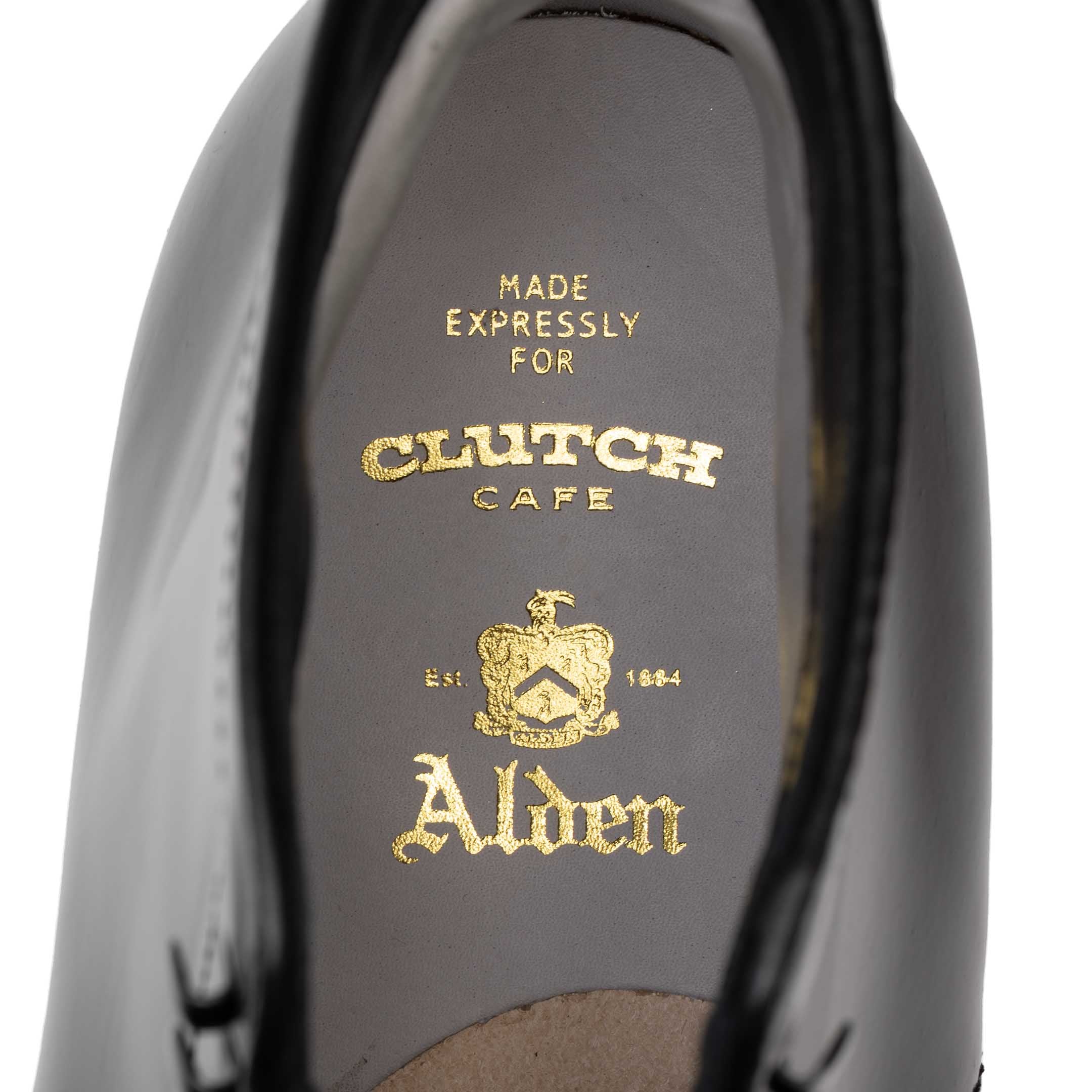 Alden x Clutch Cafe Tanker Boot Black Shell Cordovan M2905HC - Image 6