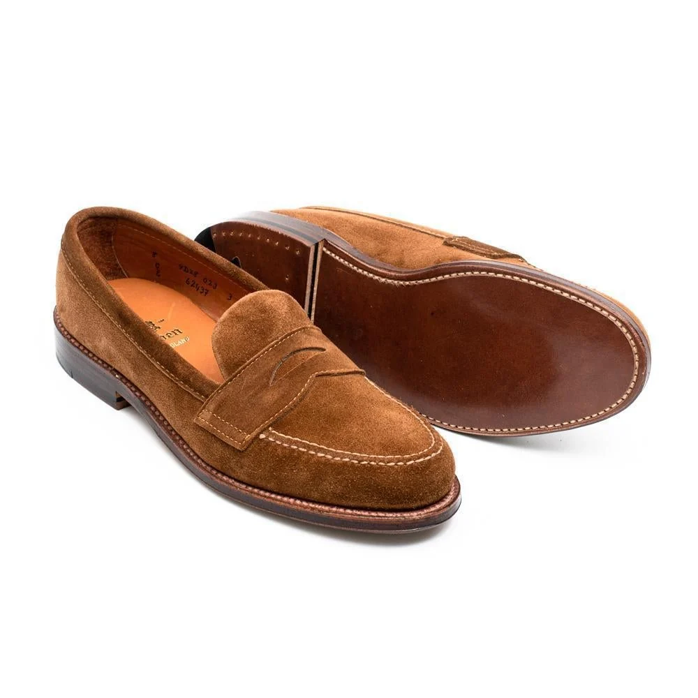 Alden Unlined Penny Loafer Snuff Suede 6243F - Image 3