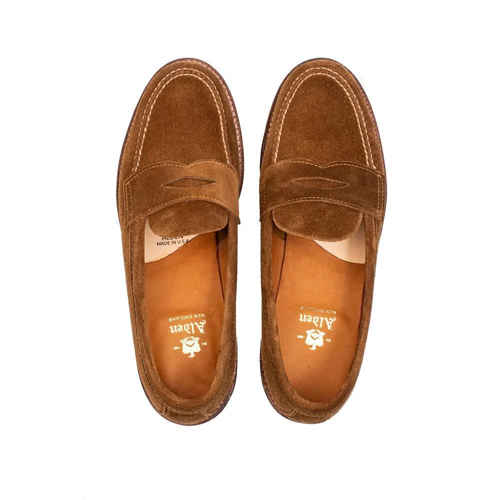 Alden Unlined Penny Loafer Snuff Suede 6243F - Image 5