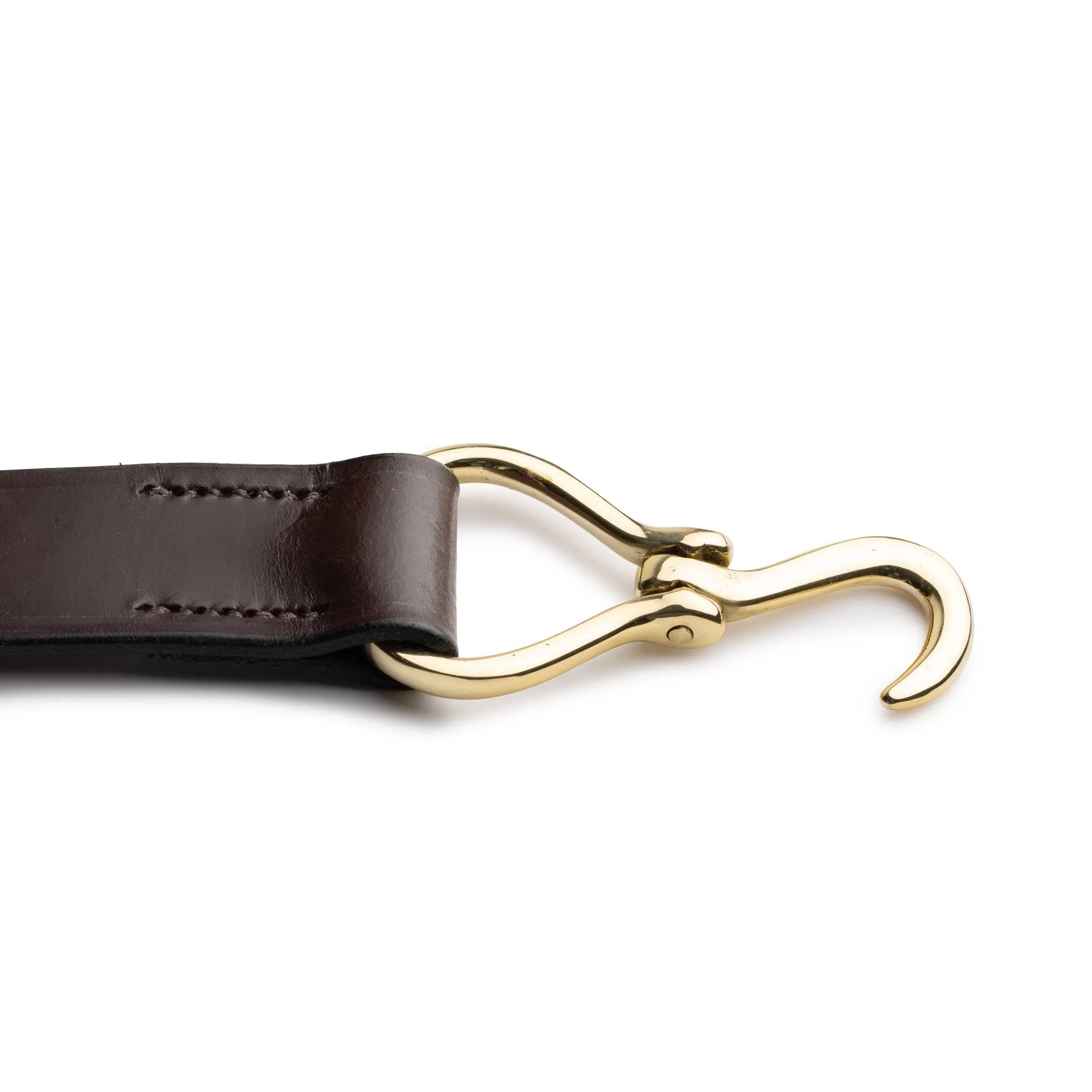 Allevol Hoof Pick Belt Brown/Brass - Image 2