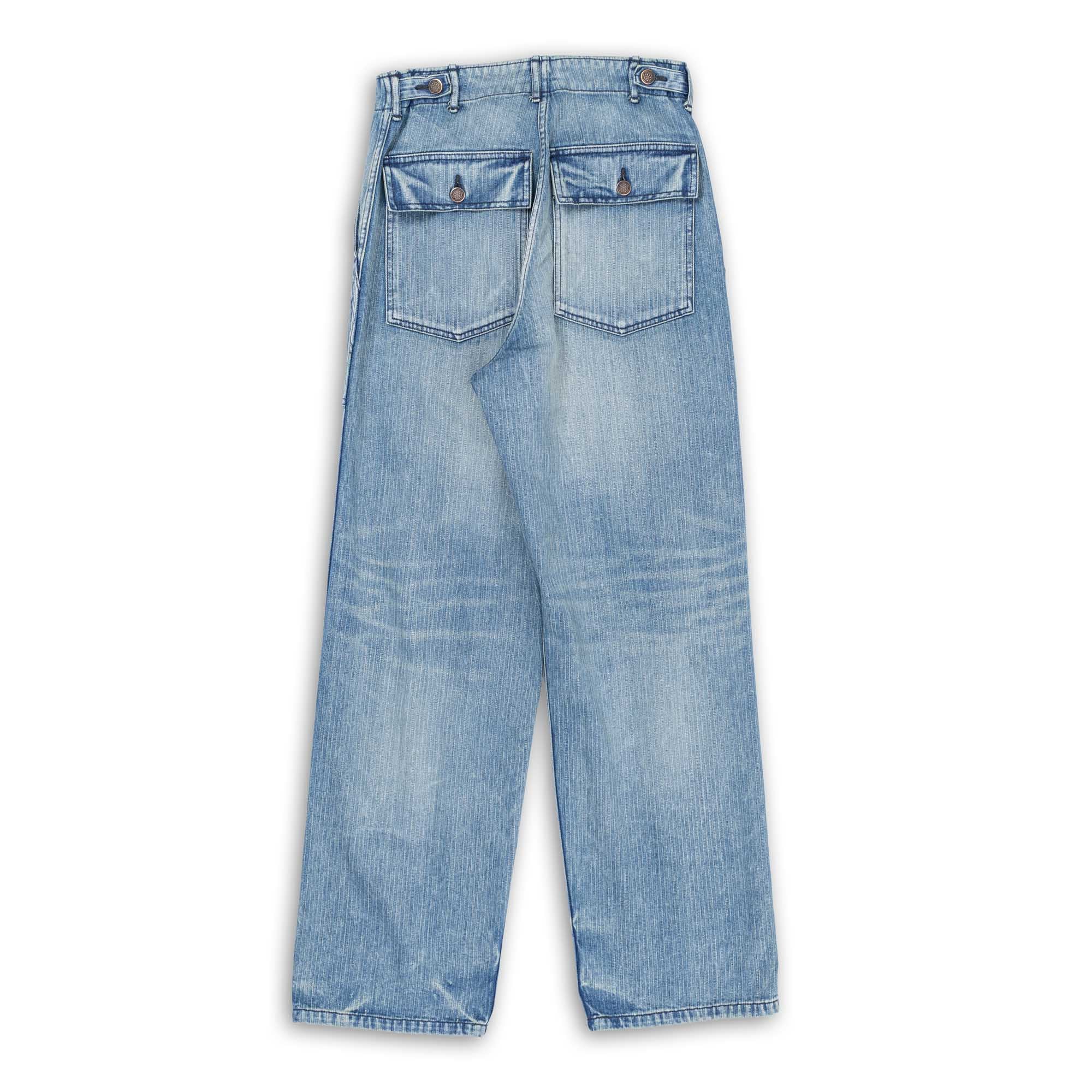 Allevol Baker Pants Indigo Used Wash - Image 2