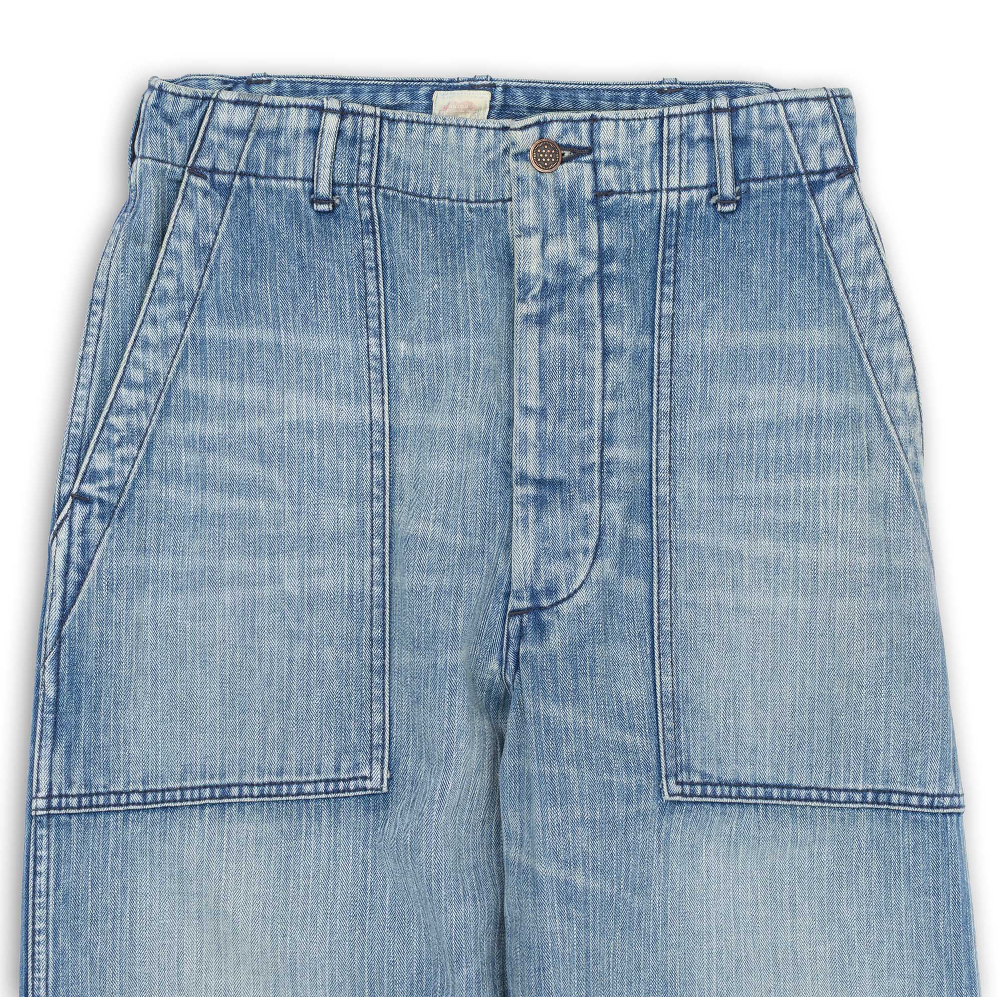 Allevol Baker Pants Indigo Used Wash - Image 6