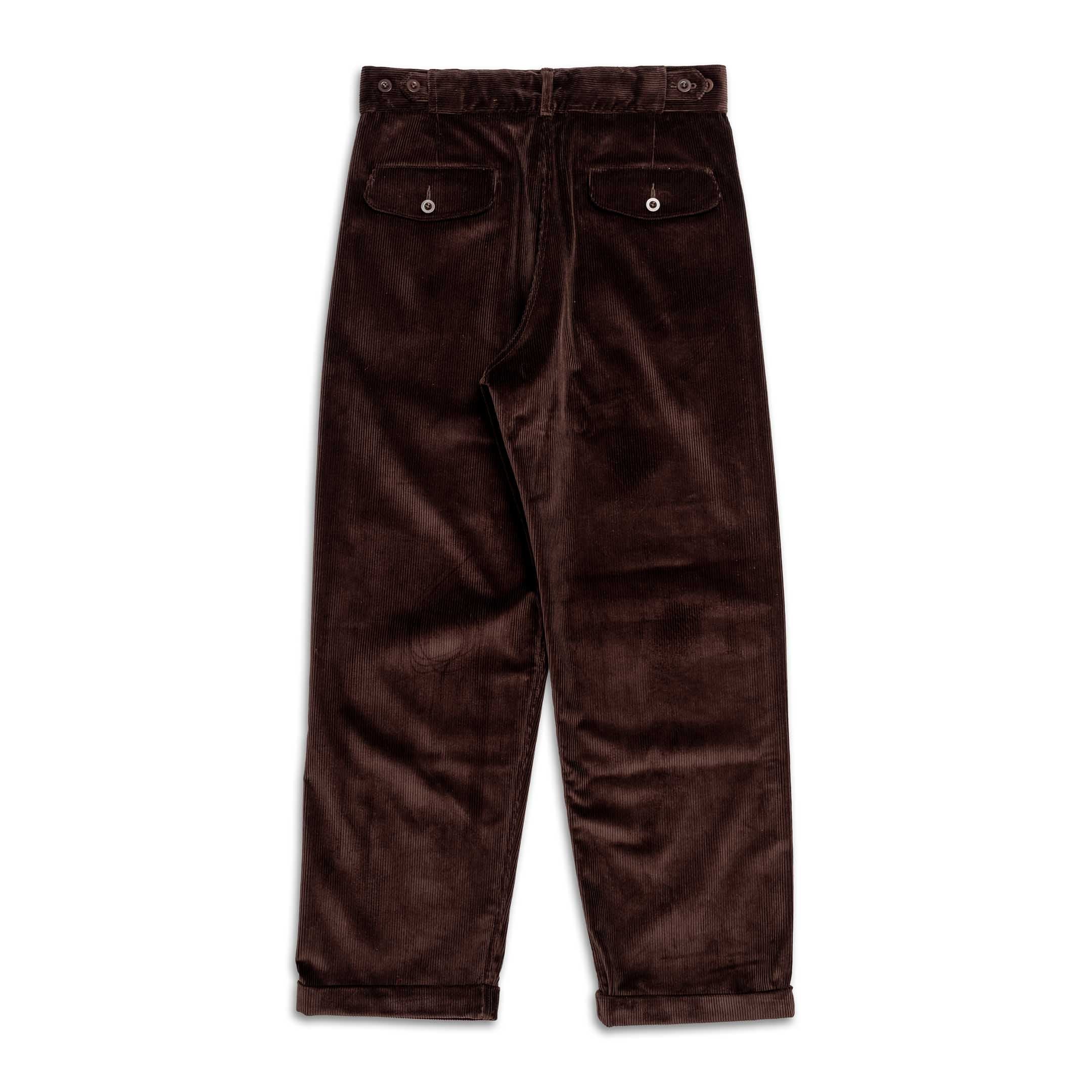 Allevol Brunel Brisbane Moss Corduroy Brown - Image 2