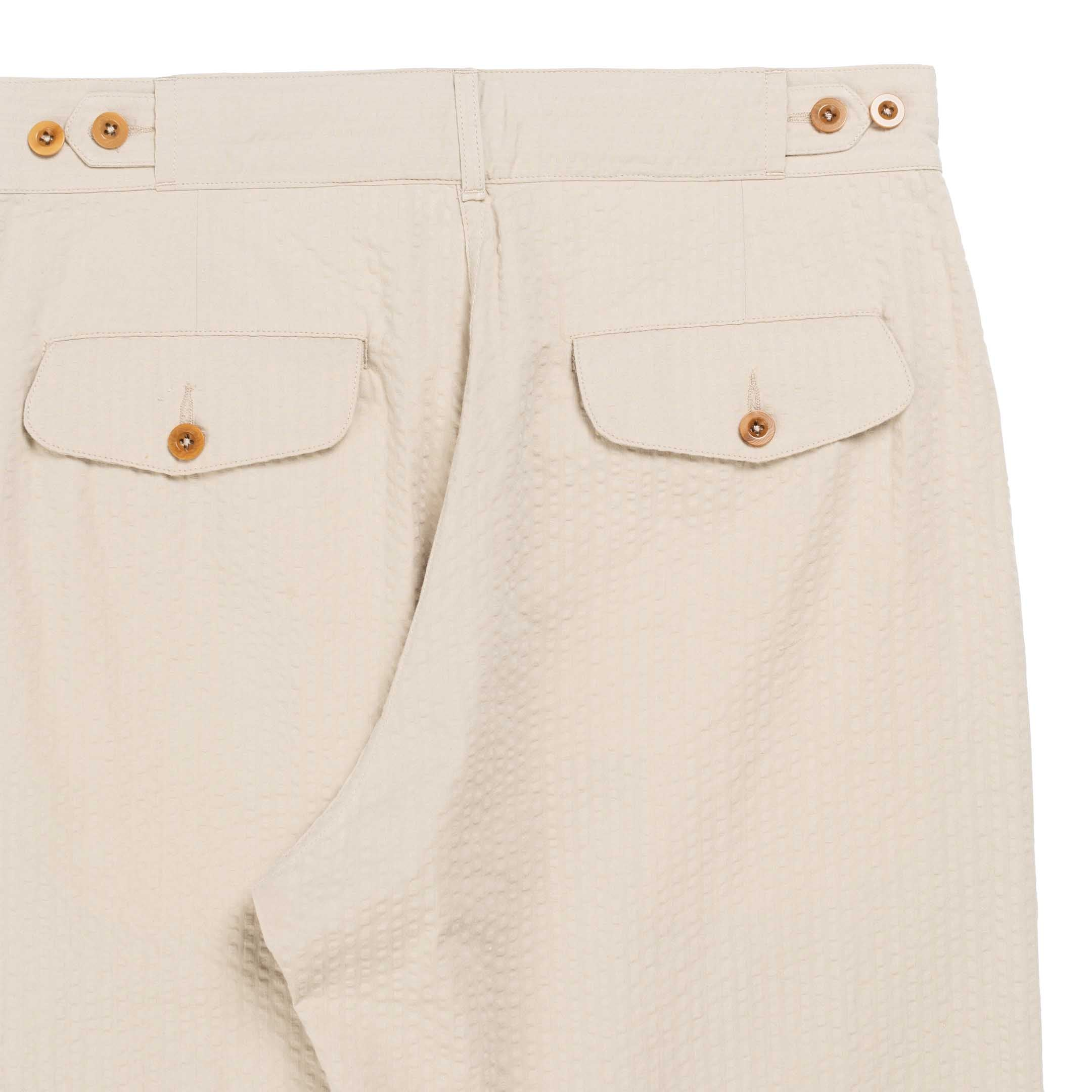 Allevol Brunel Trouser Seersucker Beige - Image 4