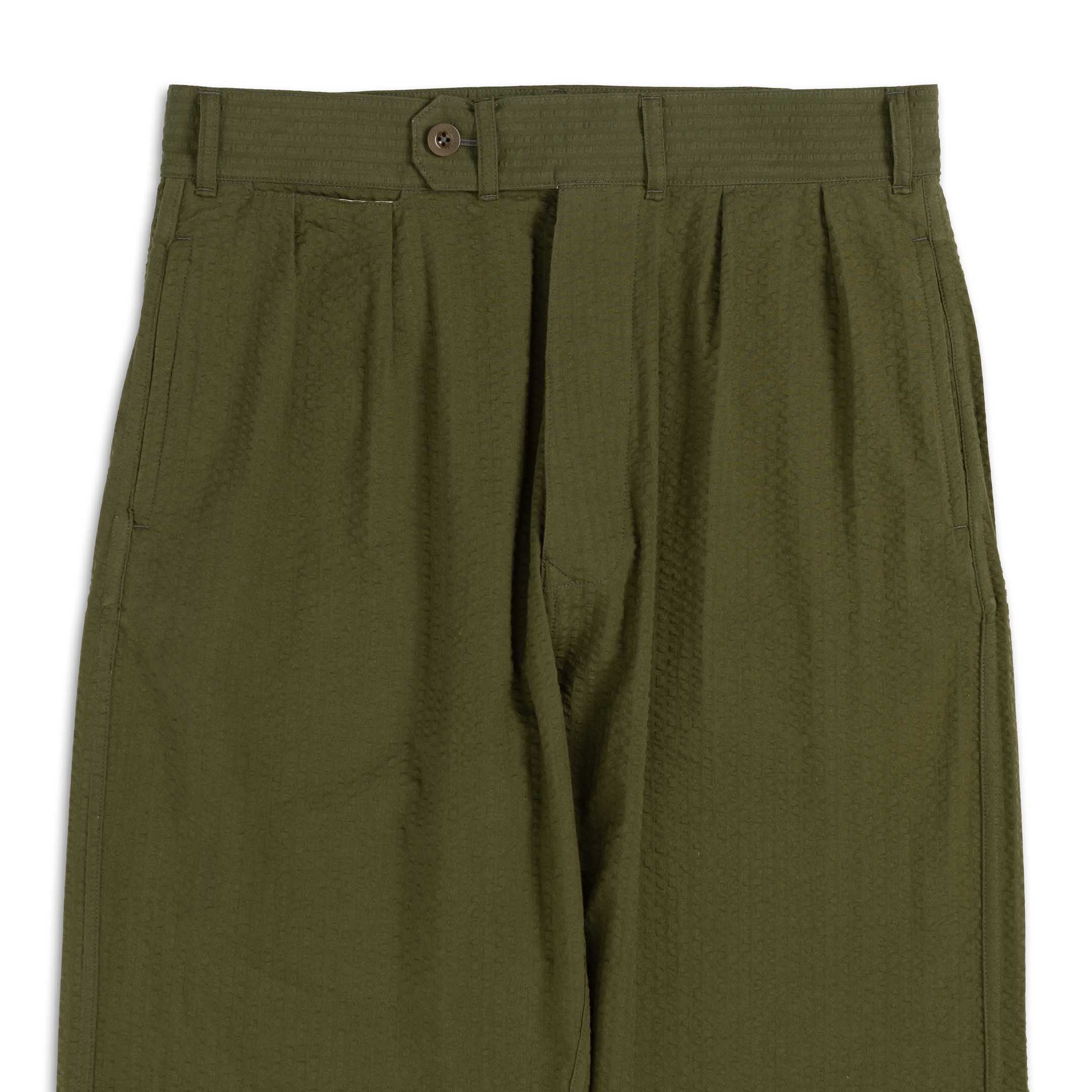 Allevol Brunel Trouser Seersucker Green - Image 4