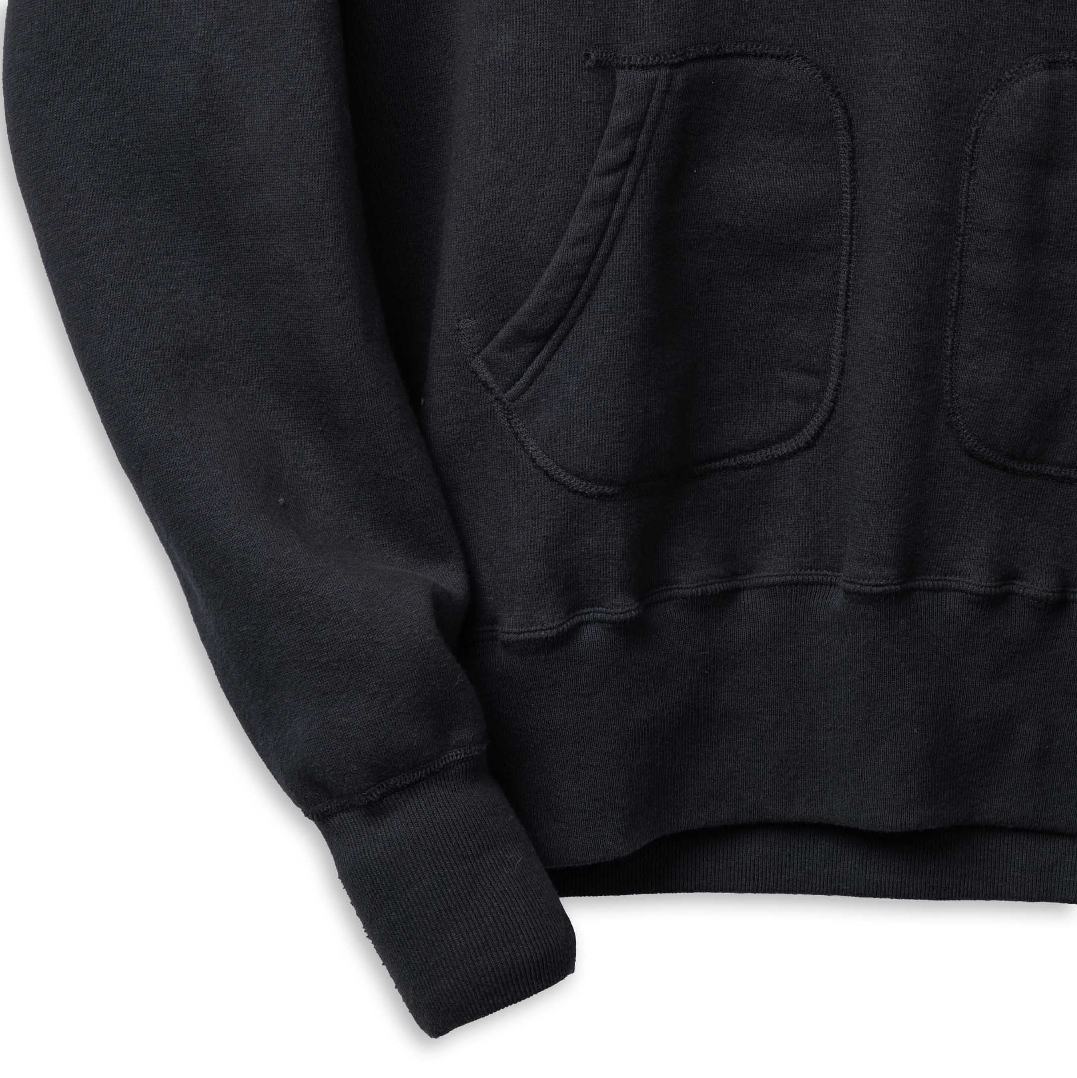 Allevol Easy 'Afterhood' Hooded Sweatshirt Black - Image 3