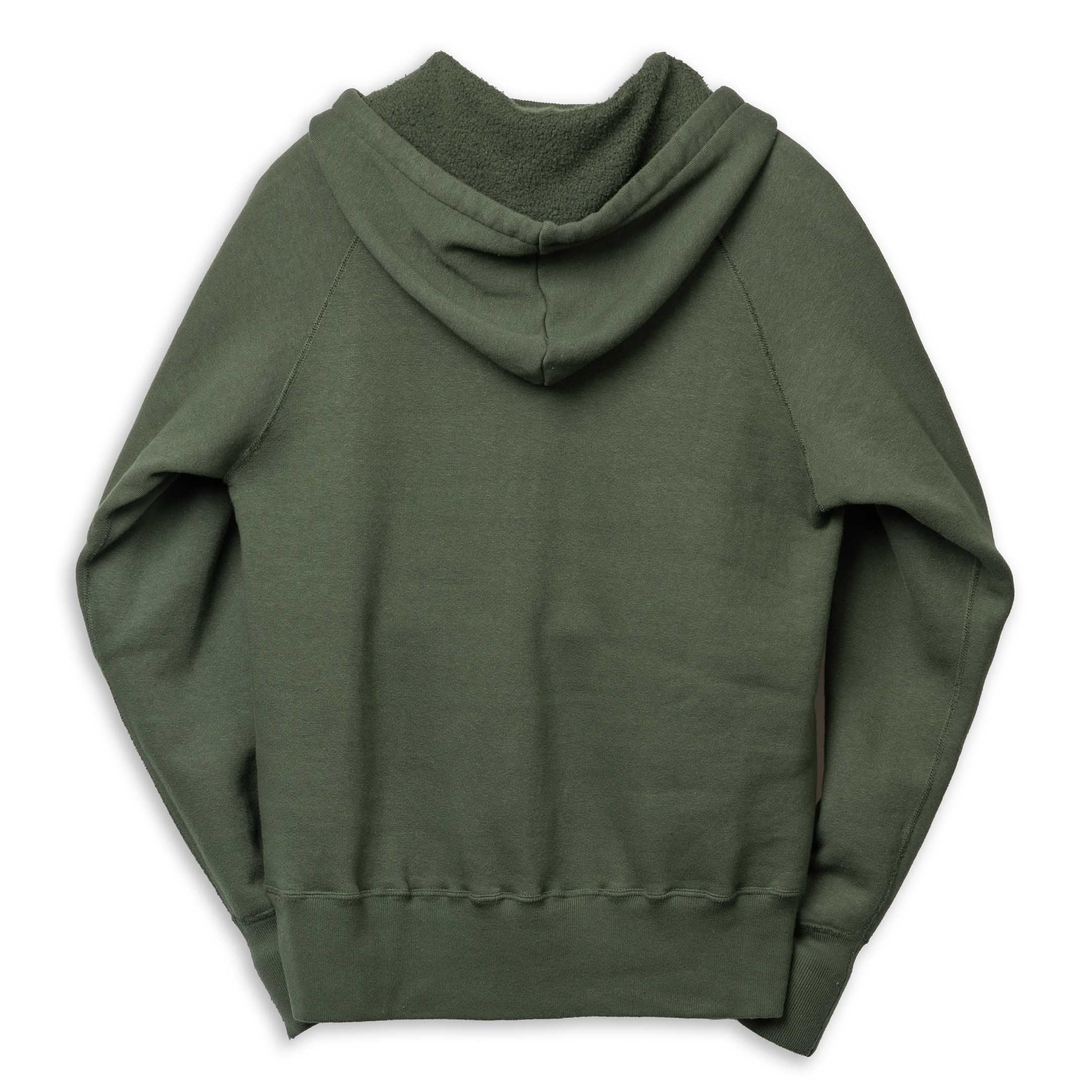 Allevol Easy 'Afterhood' Hooded Sweatshirt Green - Image 4
