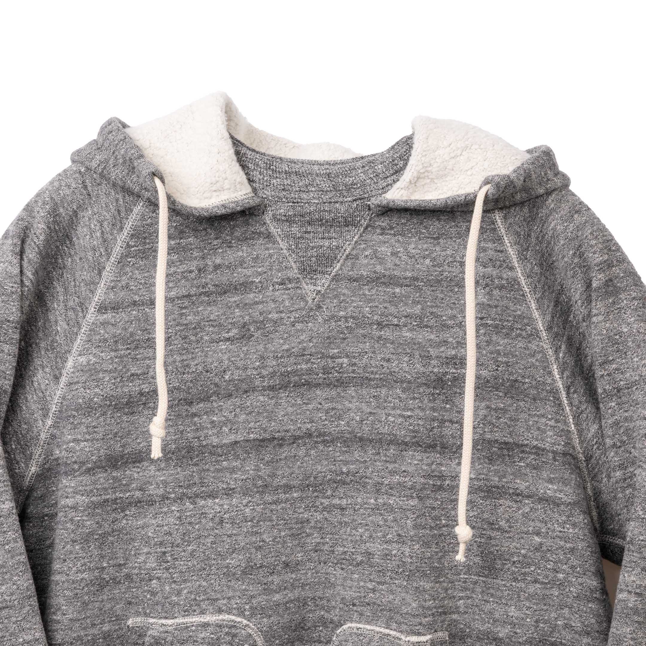 Allevol Easy 'Afterhood' Hooded Sweatshirt Dark Grey - Image 4