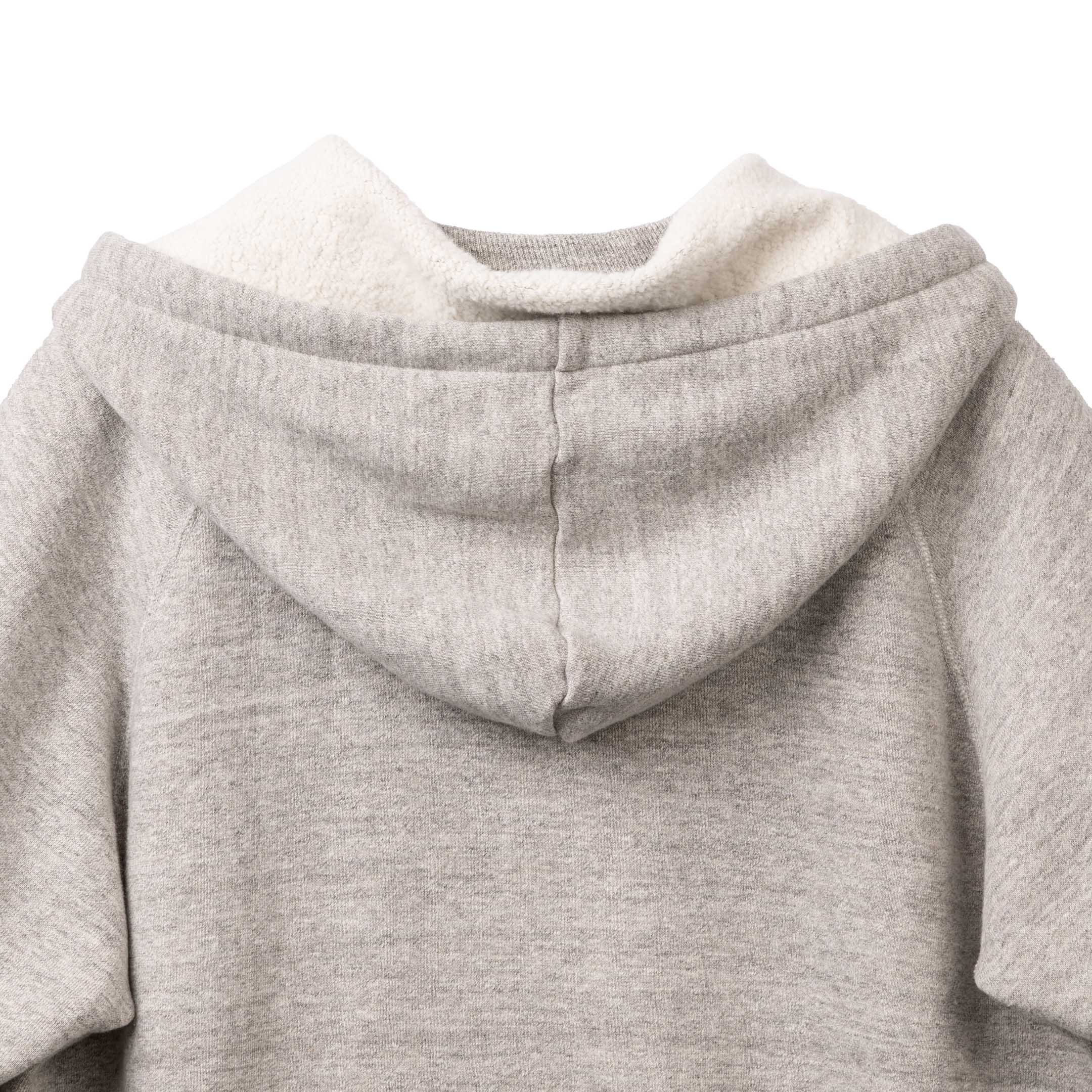 Allevol Easy 'Afterhood' Hooded Sweatshirt Light Grey - Image 6