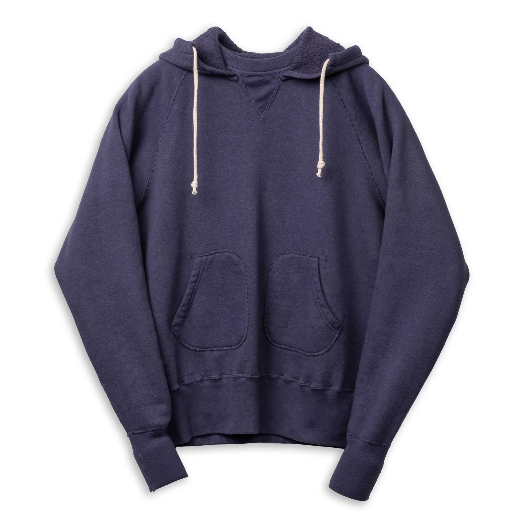 Allevol Easy 'Afterhood' Hooded Sweatshirt Navy