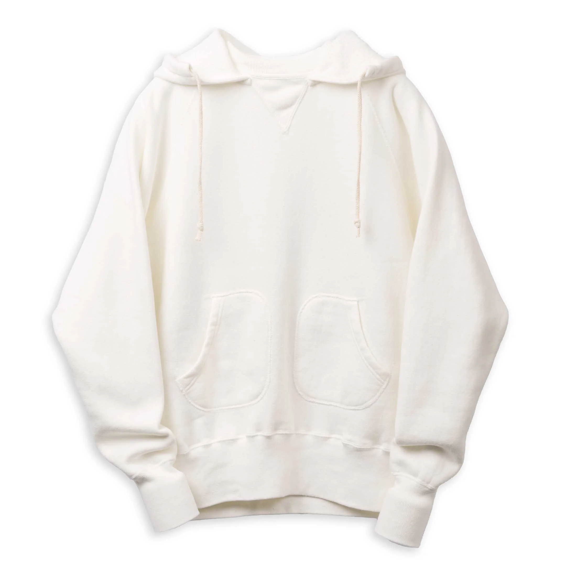 Allevol Easy 'Afterhood' Hooded Sweatshirt White