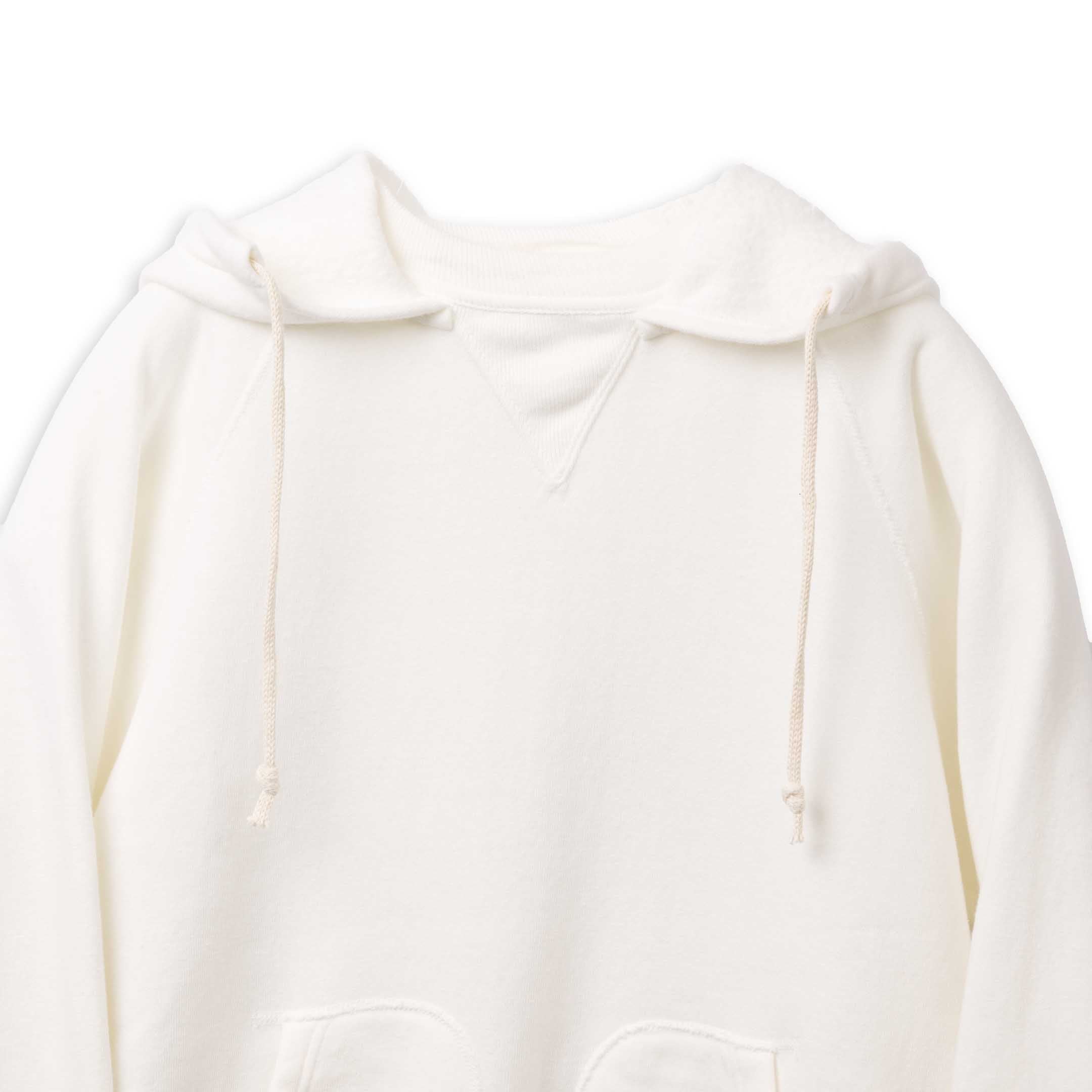 Allevol Easy 'Afterhood' Hooded Sweatshirt White - Image 2