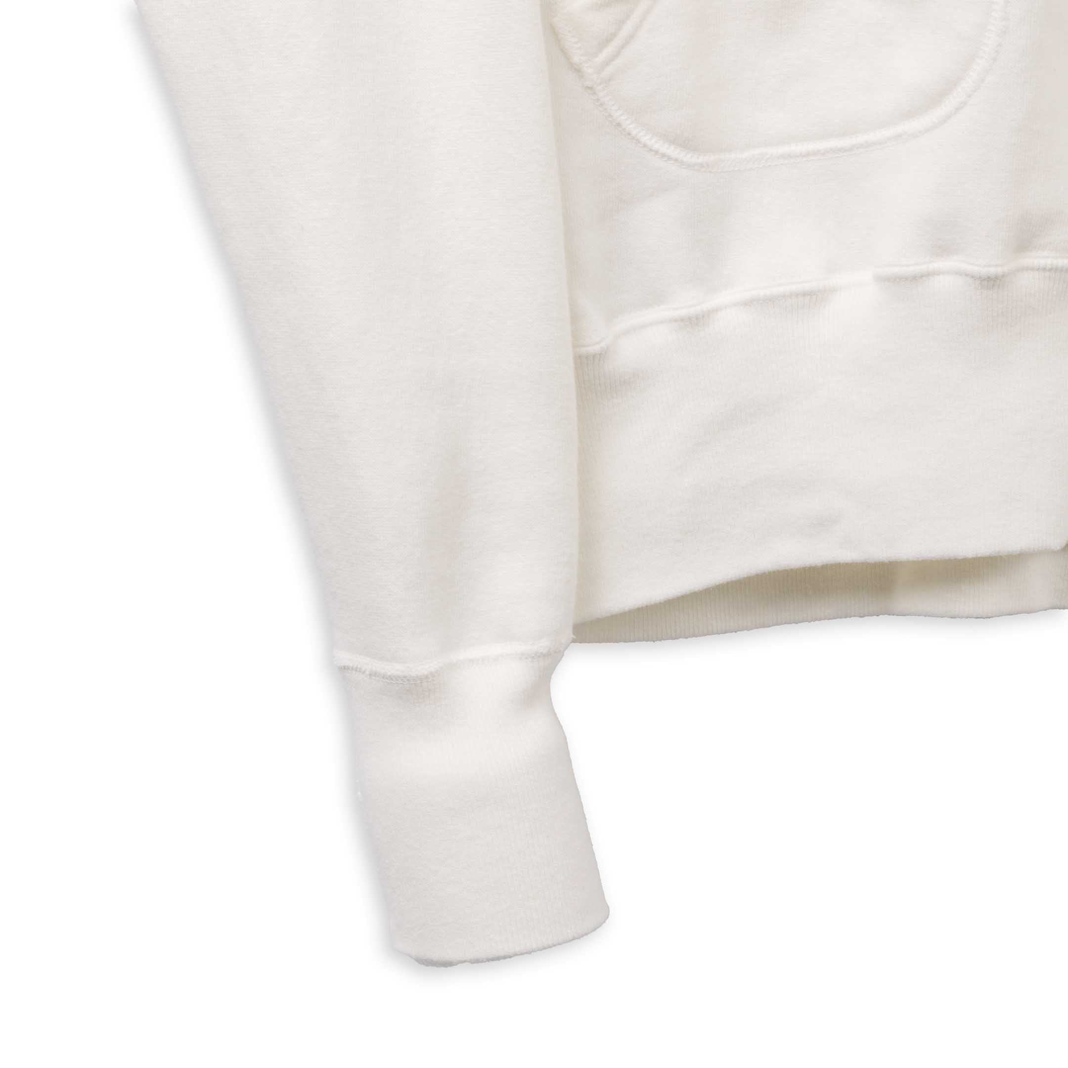 Allevol Easy 'Afterhood' Hooded Sweatshirt White - Image 3