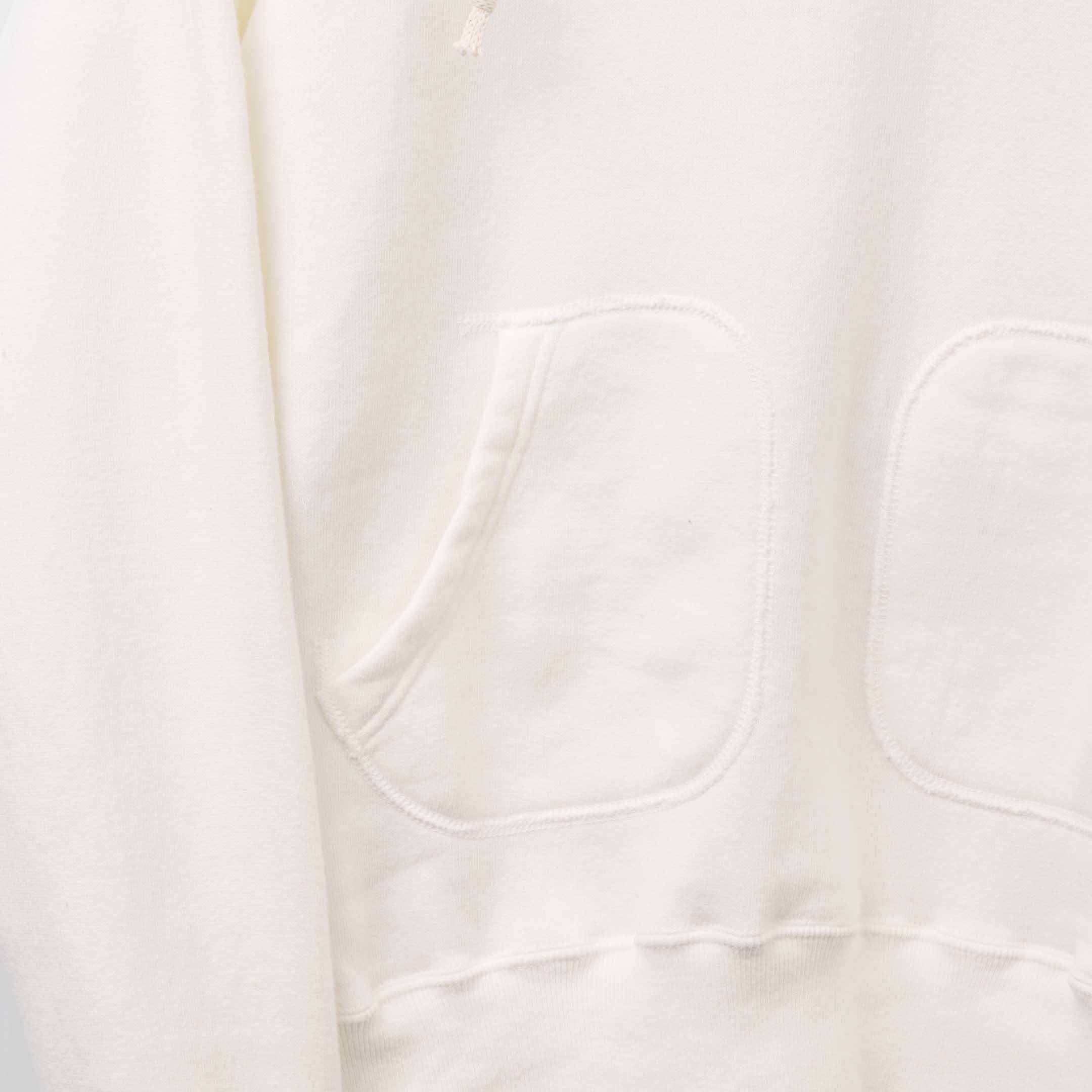 Allevol Easy 'Afterhood' Hooded Sweatshirt White - Image 4