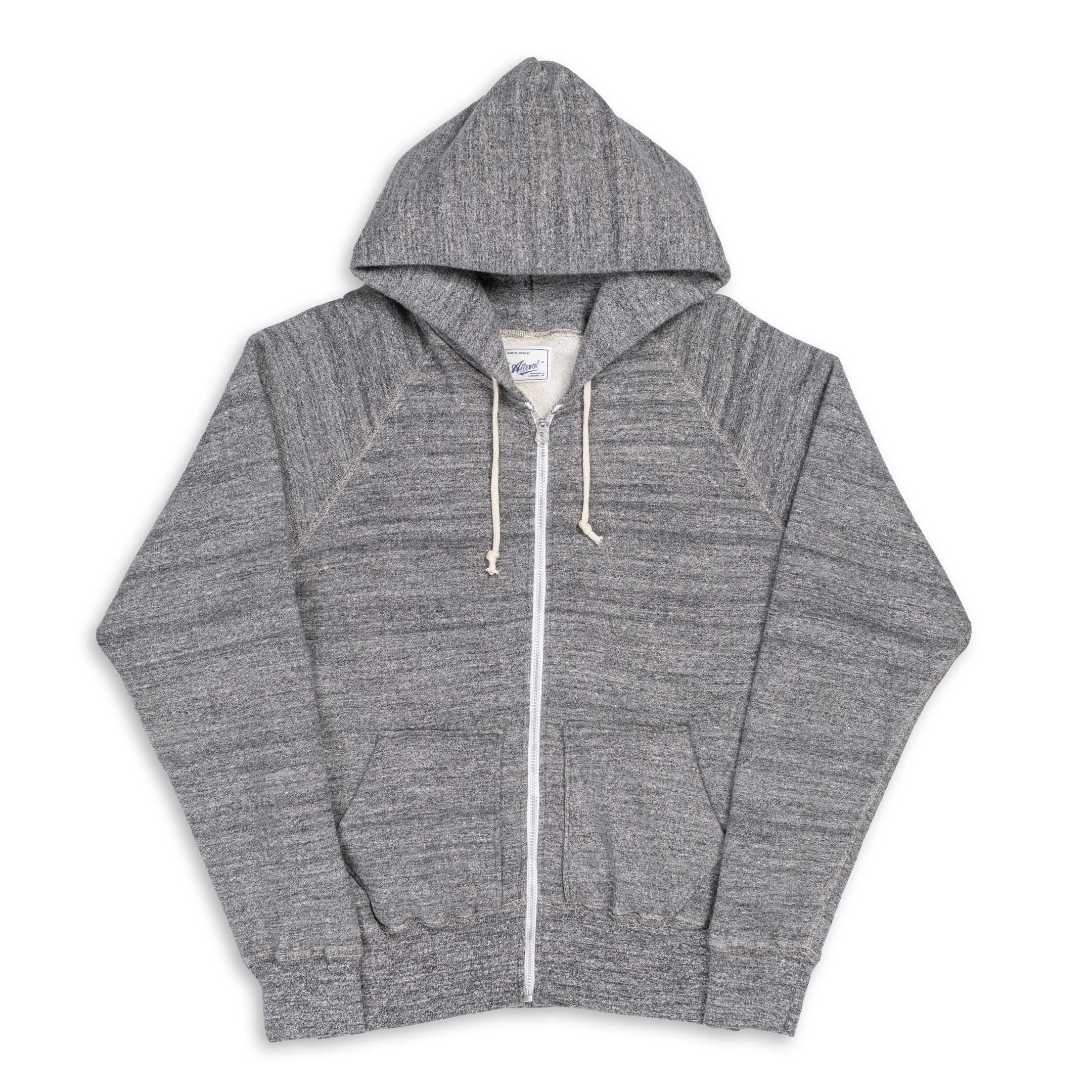 Allevol Easy 'Full Zip' Hooded Sweatshirt Dark Grey