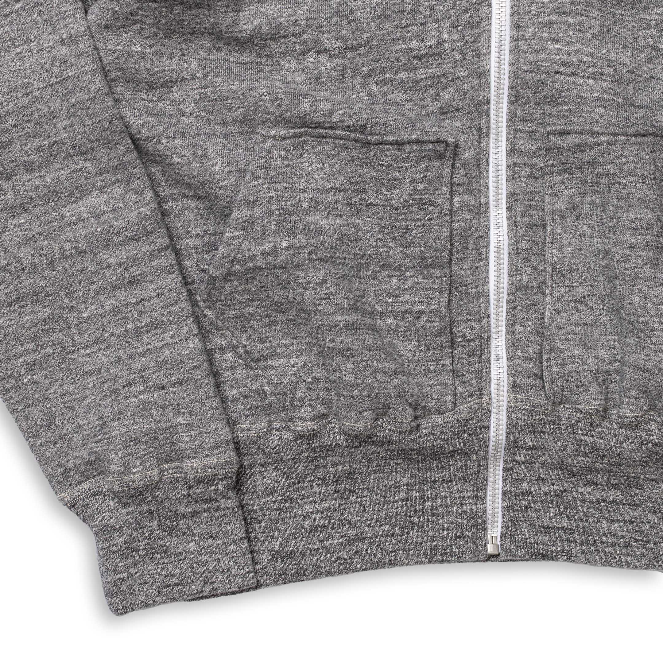 Allevol Easy 'Full Zip' Hooded Sweatshirt Dark Grey - Image 3