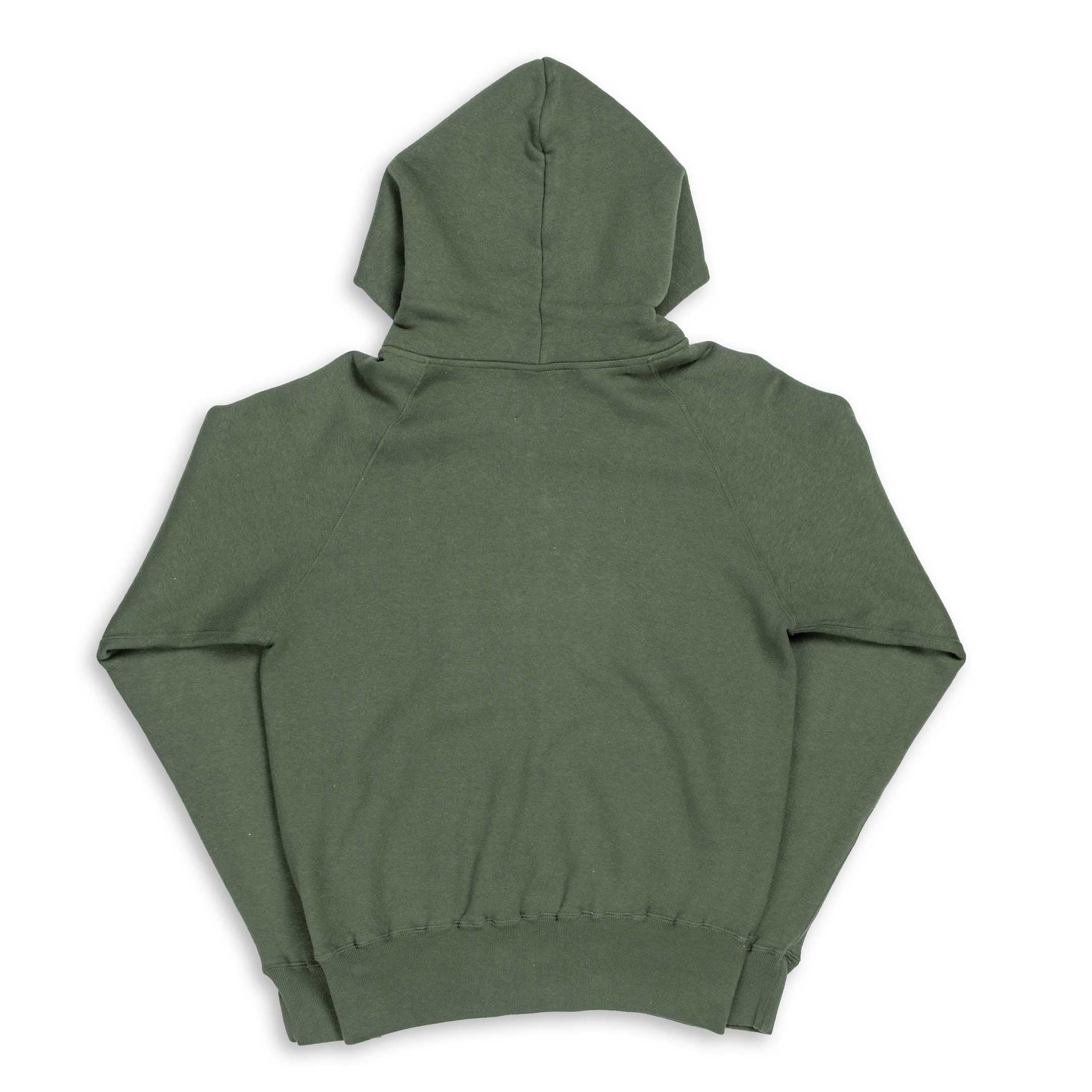 Allevol Easy 'Full Zip' Hooded Sweatshirt Green - Image 4