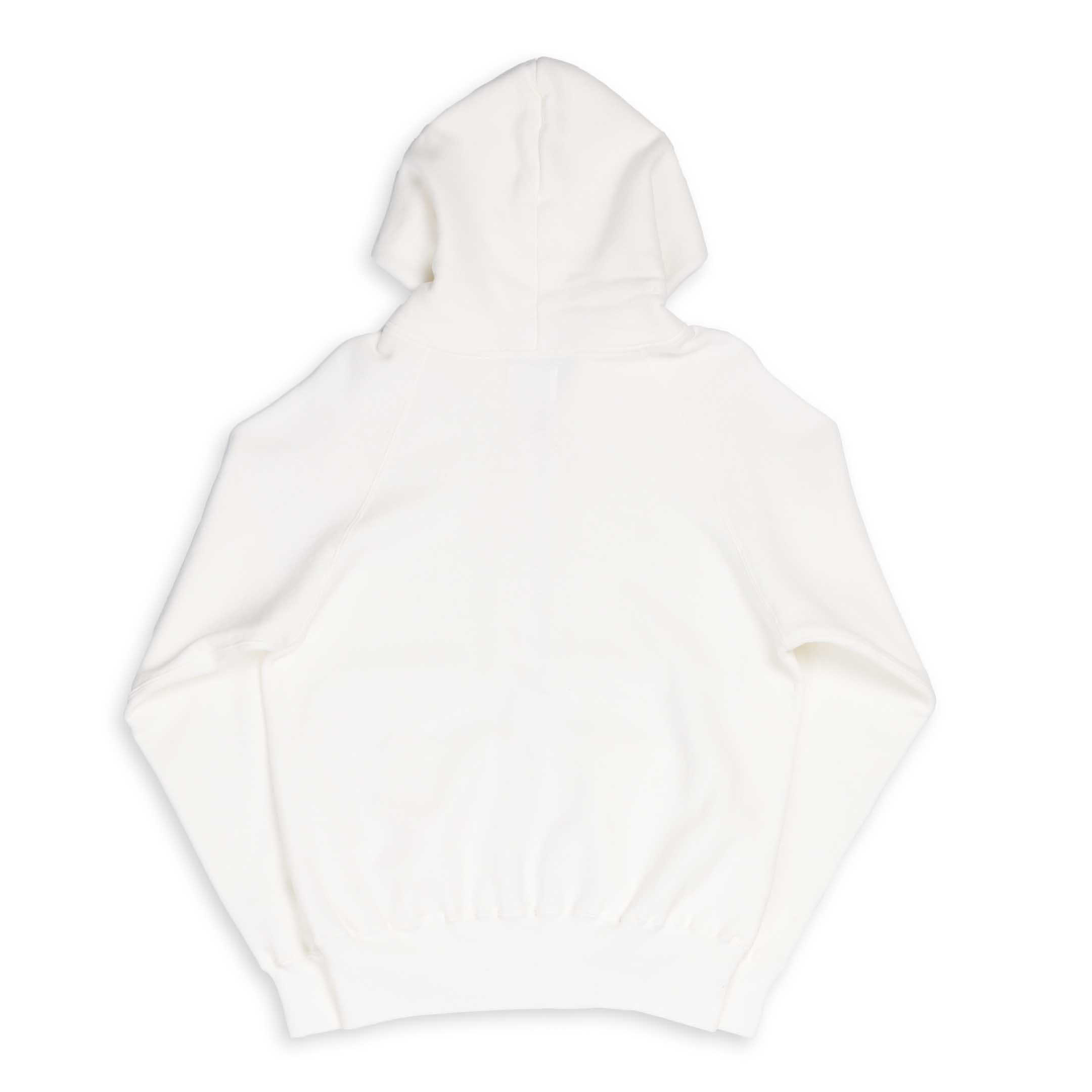 Allevol Easy 'Full Zip' Hooded Sweatshirt White - Image 4
