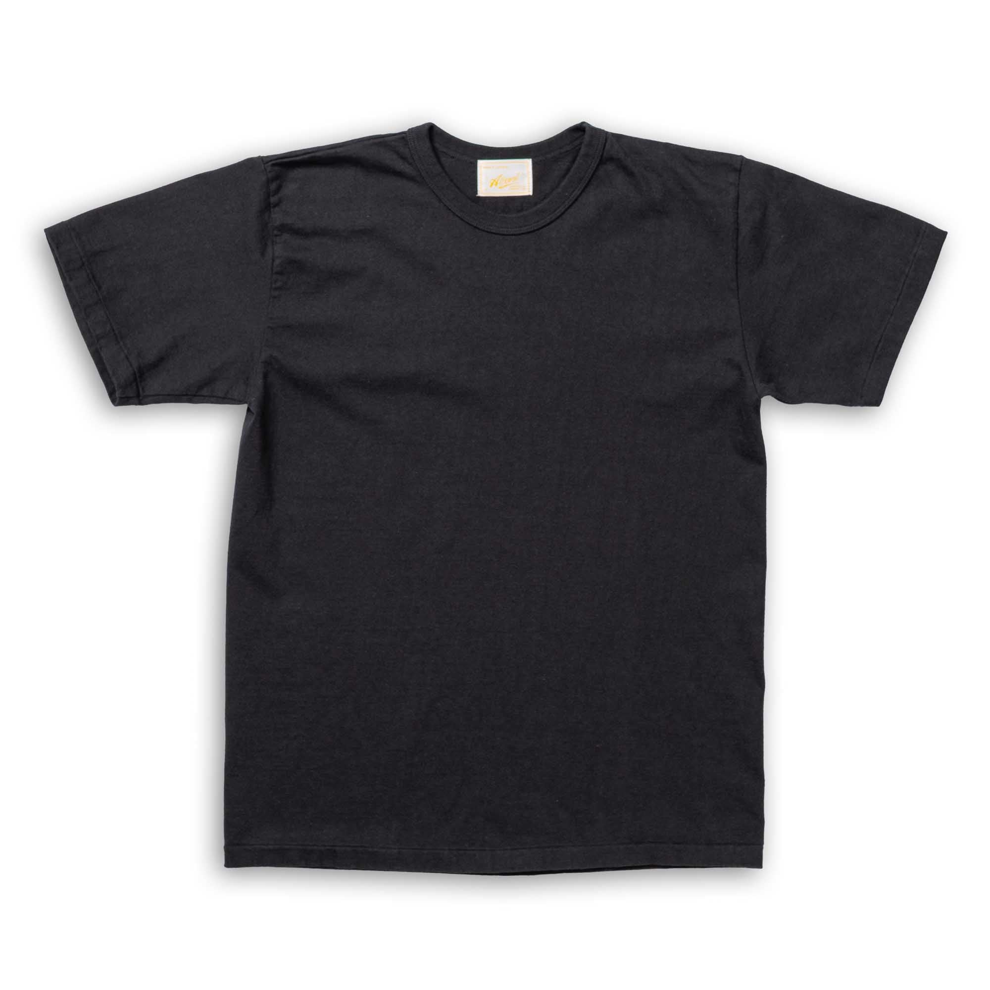 Allevol Heavy Duty Crew Neck T-shirt Cropped Black