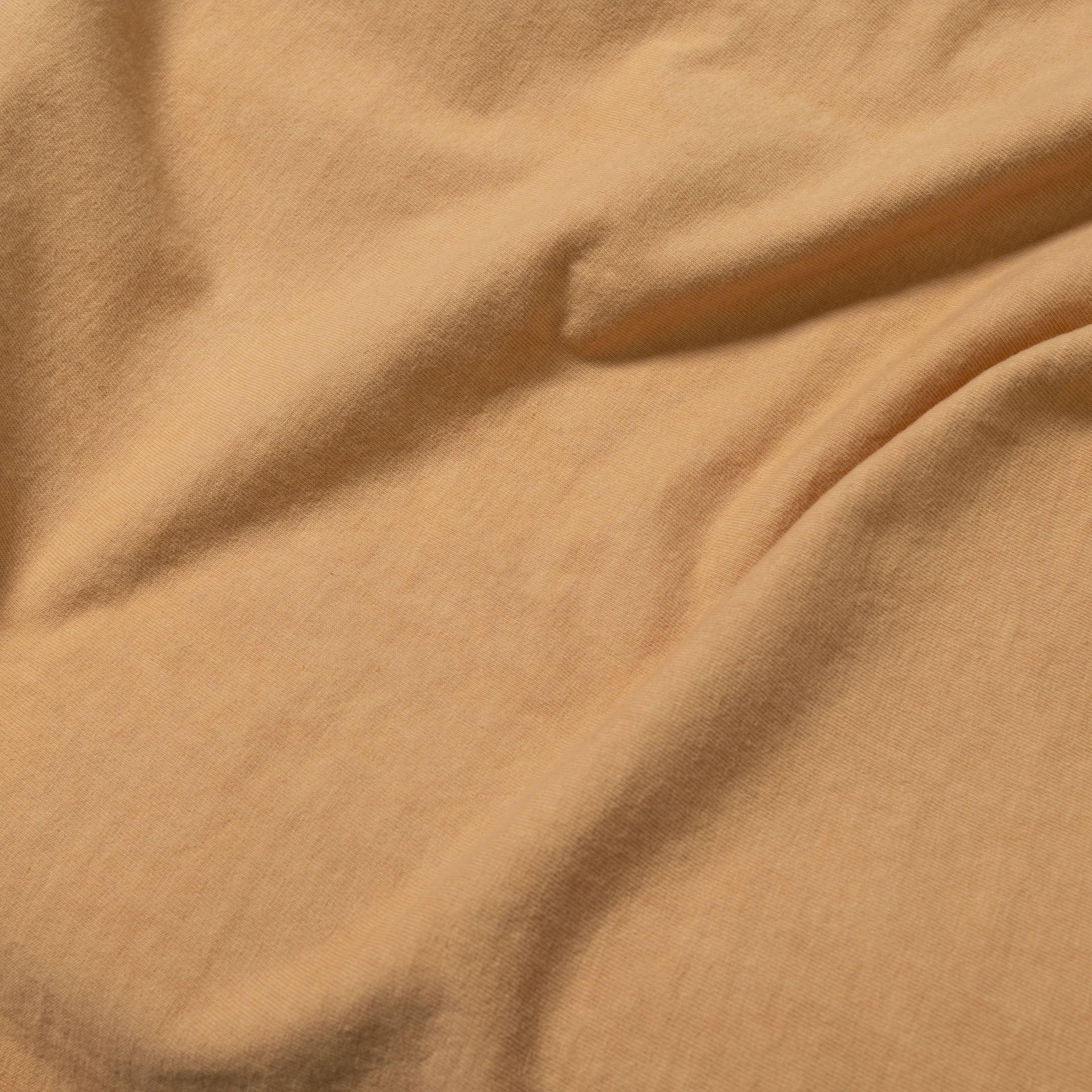 Allevol Heavy Duty Crew Neck T-shirt Hand Dyed Orange - Image 5