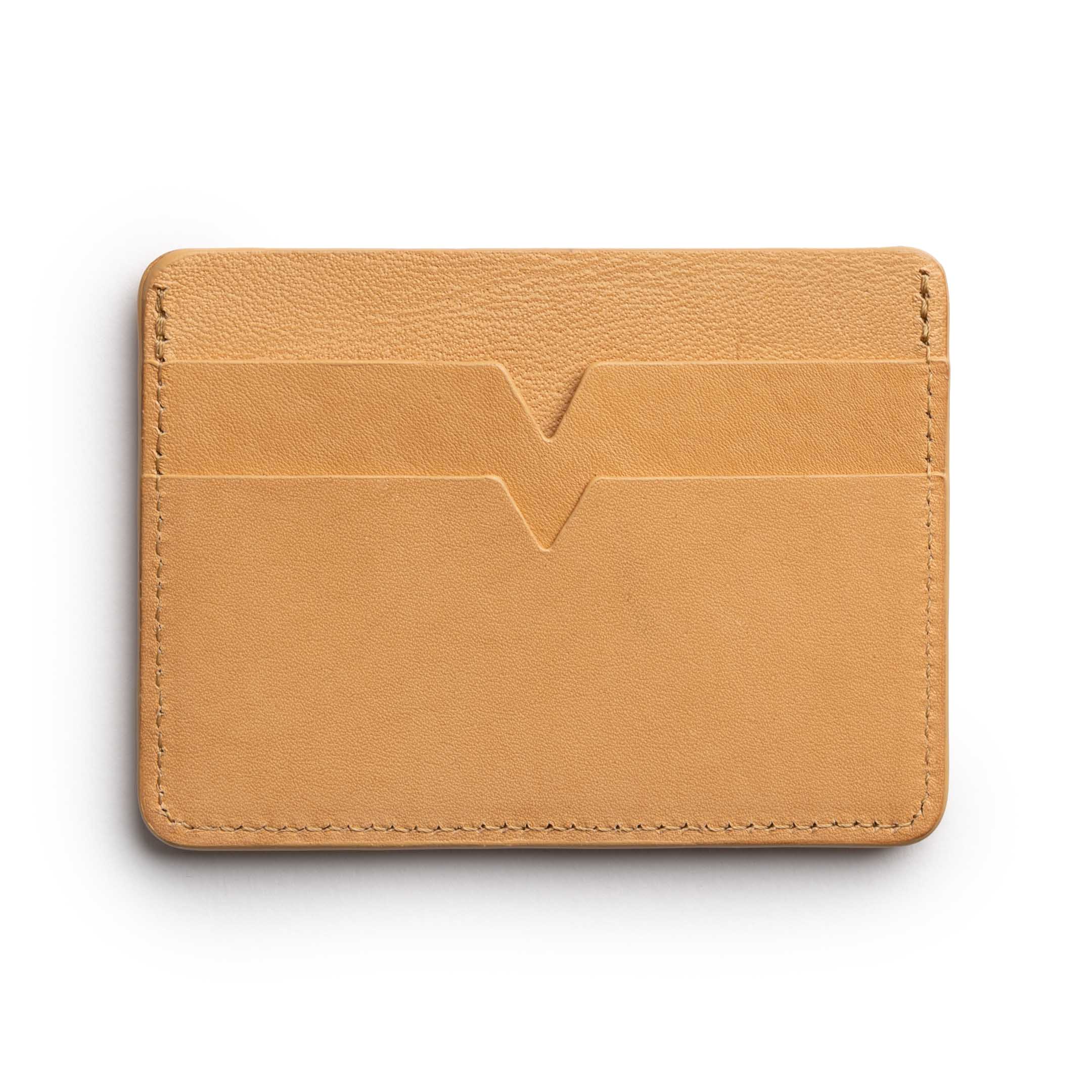 Allevol Leather Card Holder Natural - Image 2