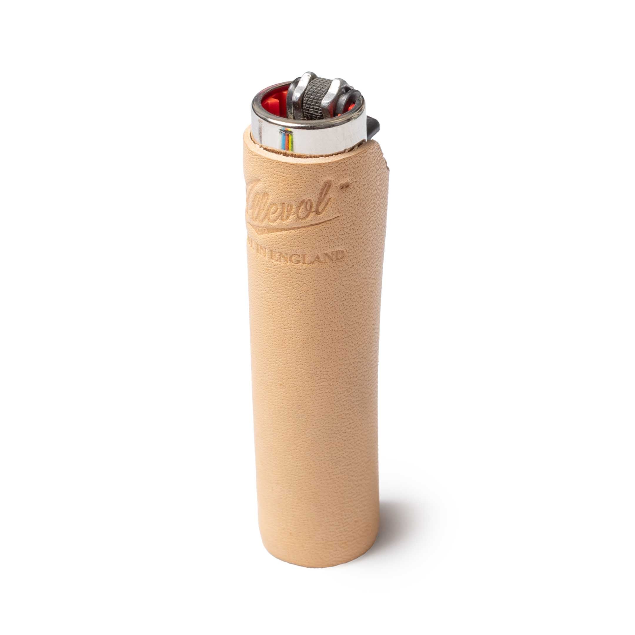 Allevol Leather Lighter Holder Natural