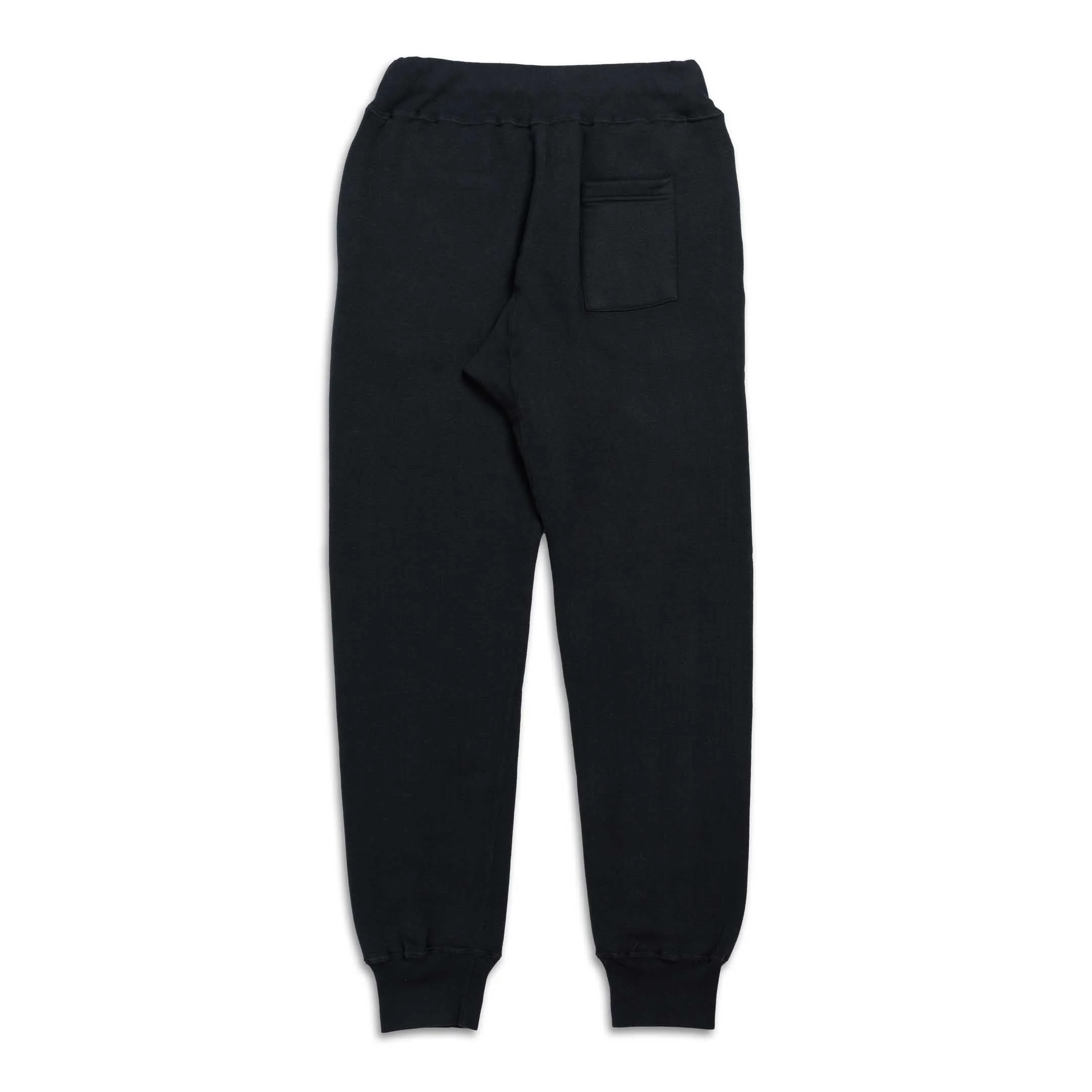 Allevol Loopwheel Easy Sweatpants Black - Image 2