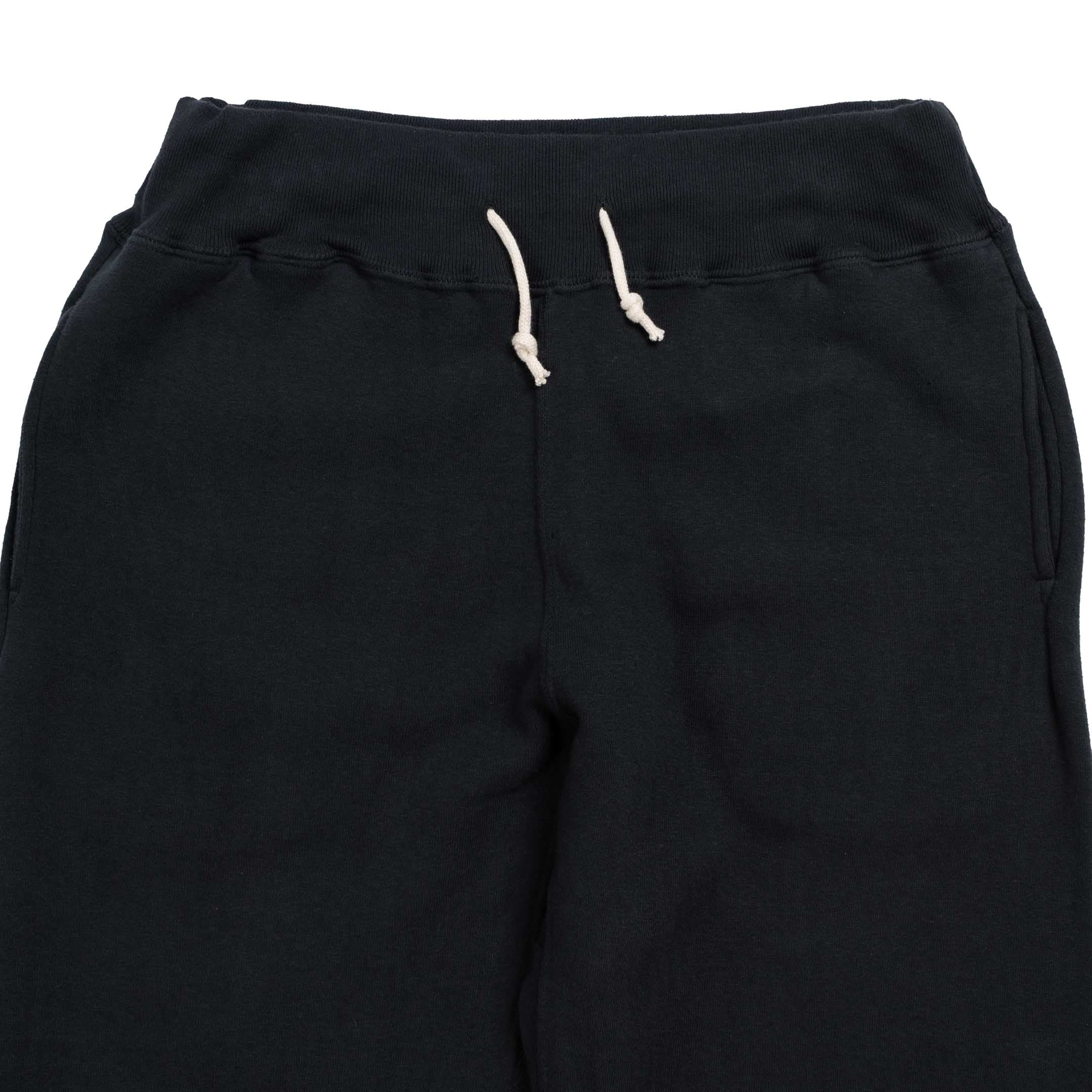 Allevol Loopwheel Easy Sweatpants Black - Image 3