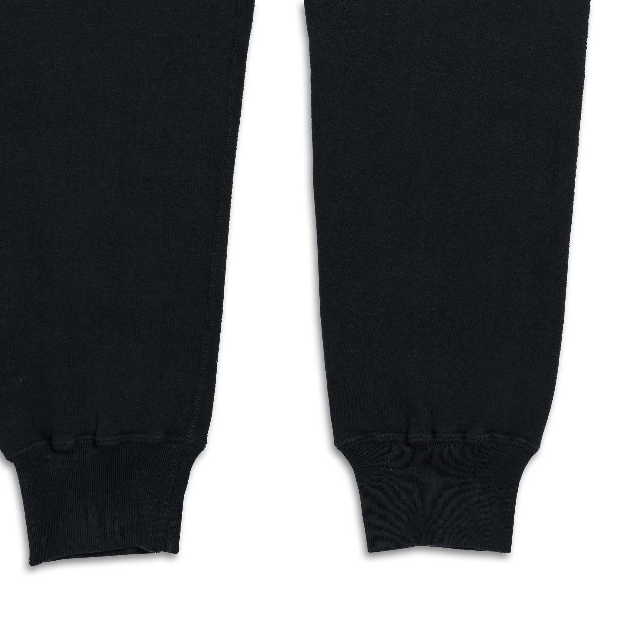 Allevol Loopwheel Easy Sweatpants Black - Image 4