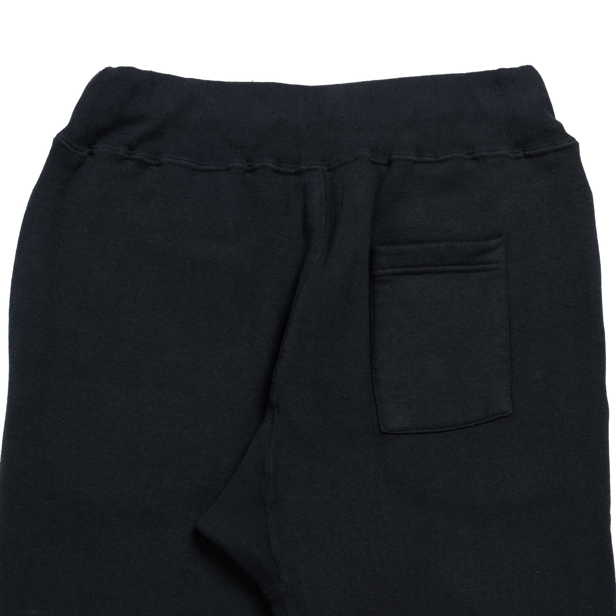 Allevol Loopwheel Easy Sweatpants Black - Image 5