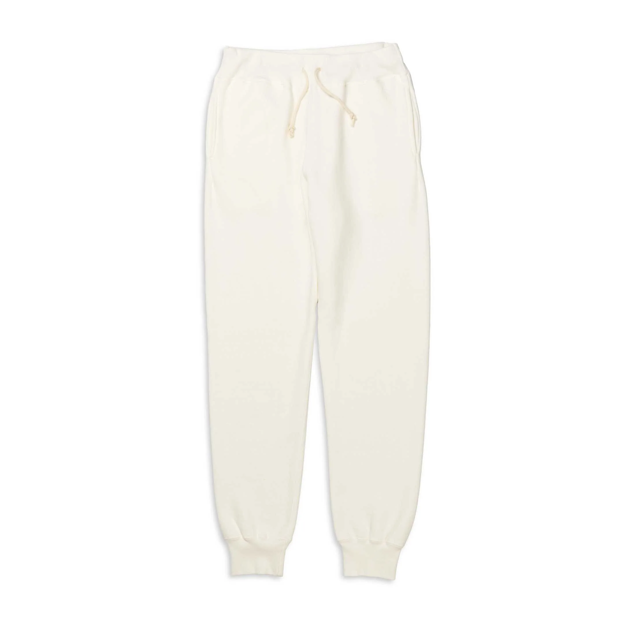 Allevol Loopwheel Easy Sweatpants White