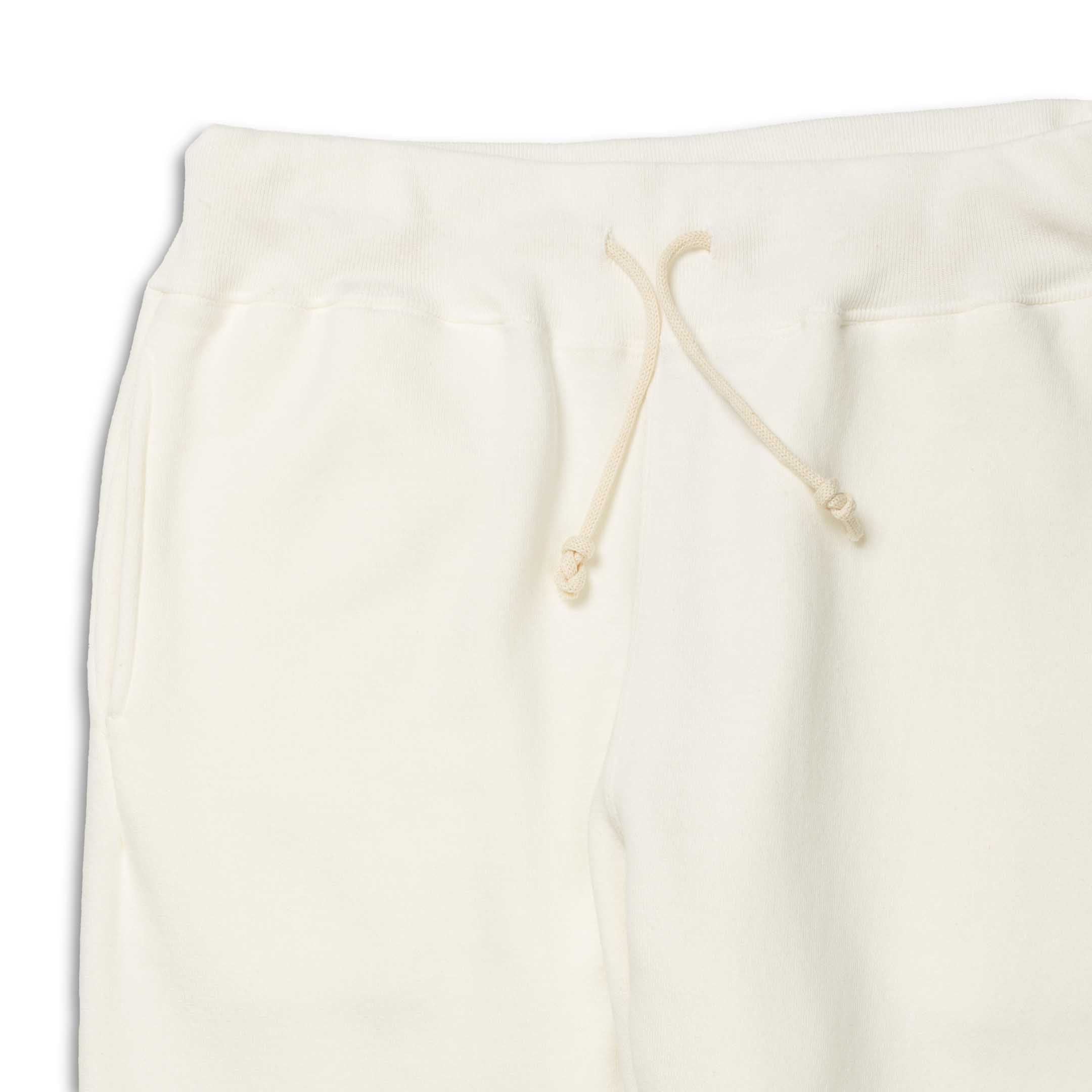 Allevol Loopwheel Easy Sweatpants White - Image 2