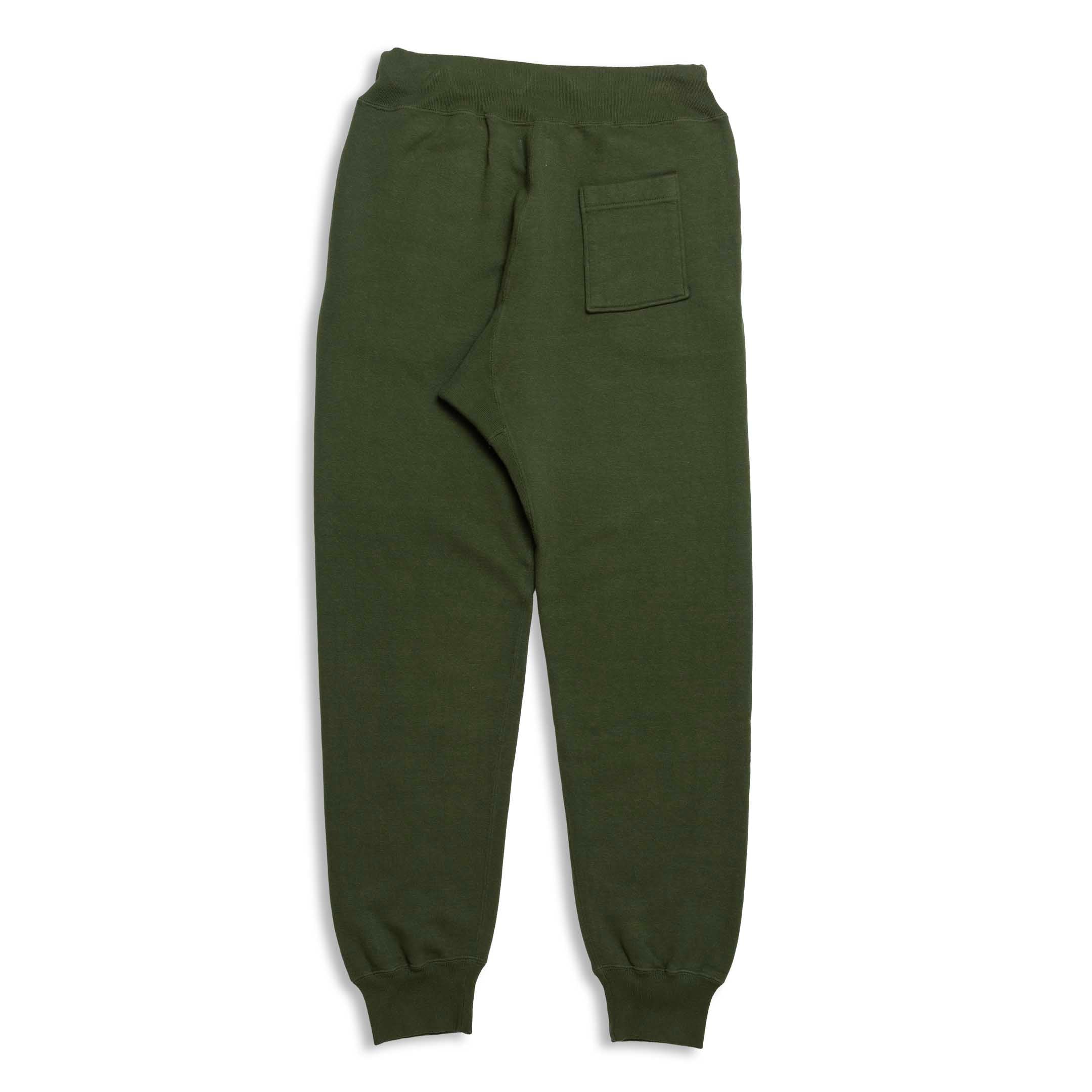 Allevol Loopwheel Easy Sweatpants Green - Image 2