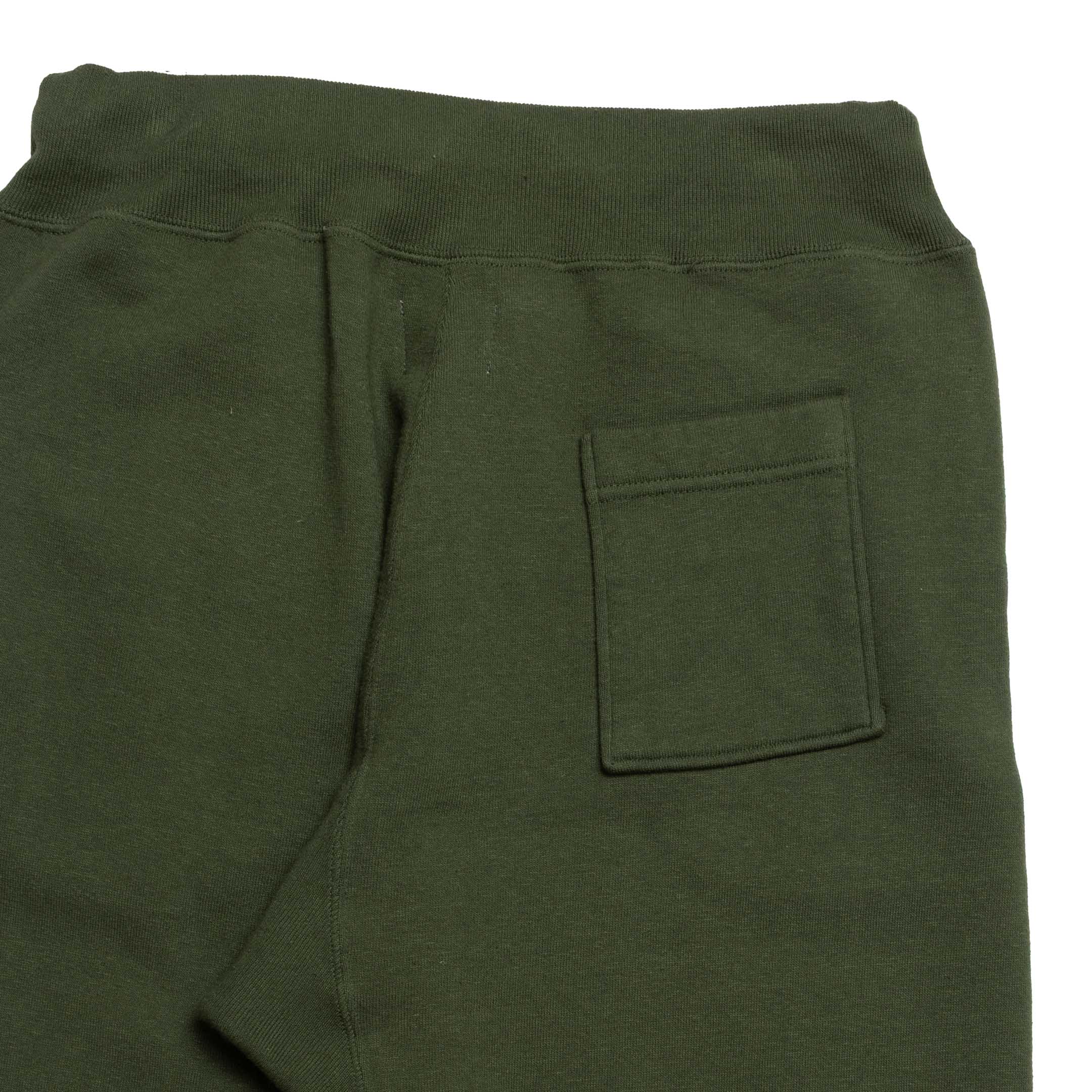 Allevol Loopwheel Easy Sweatpants Green - Image 3