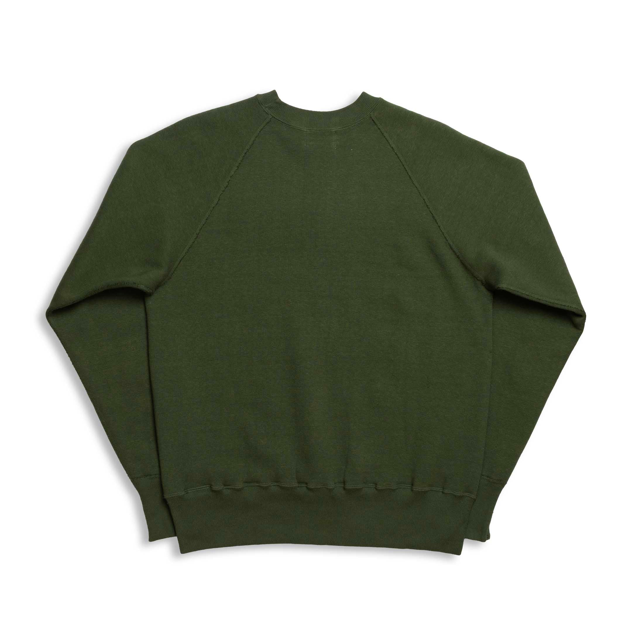 Allevol Loopwheel Easy Sweatshirt Green - Image 2
