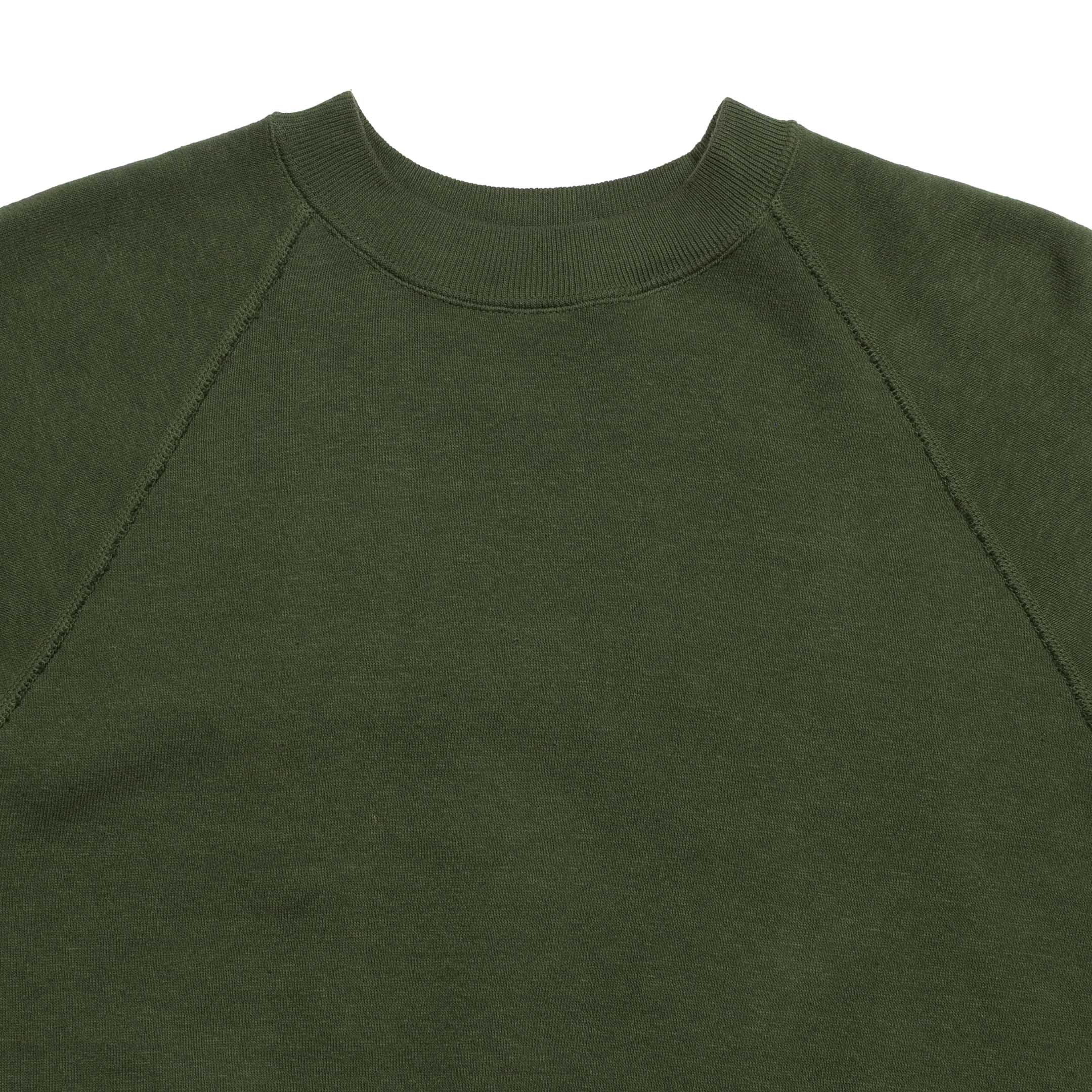 Allevol Loopwheel Easy Sweatshirt Green - Image 3