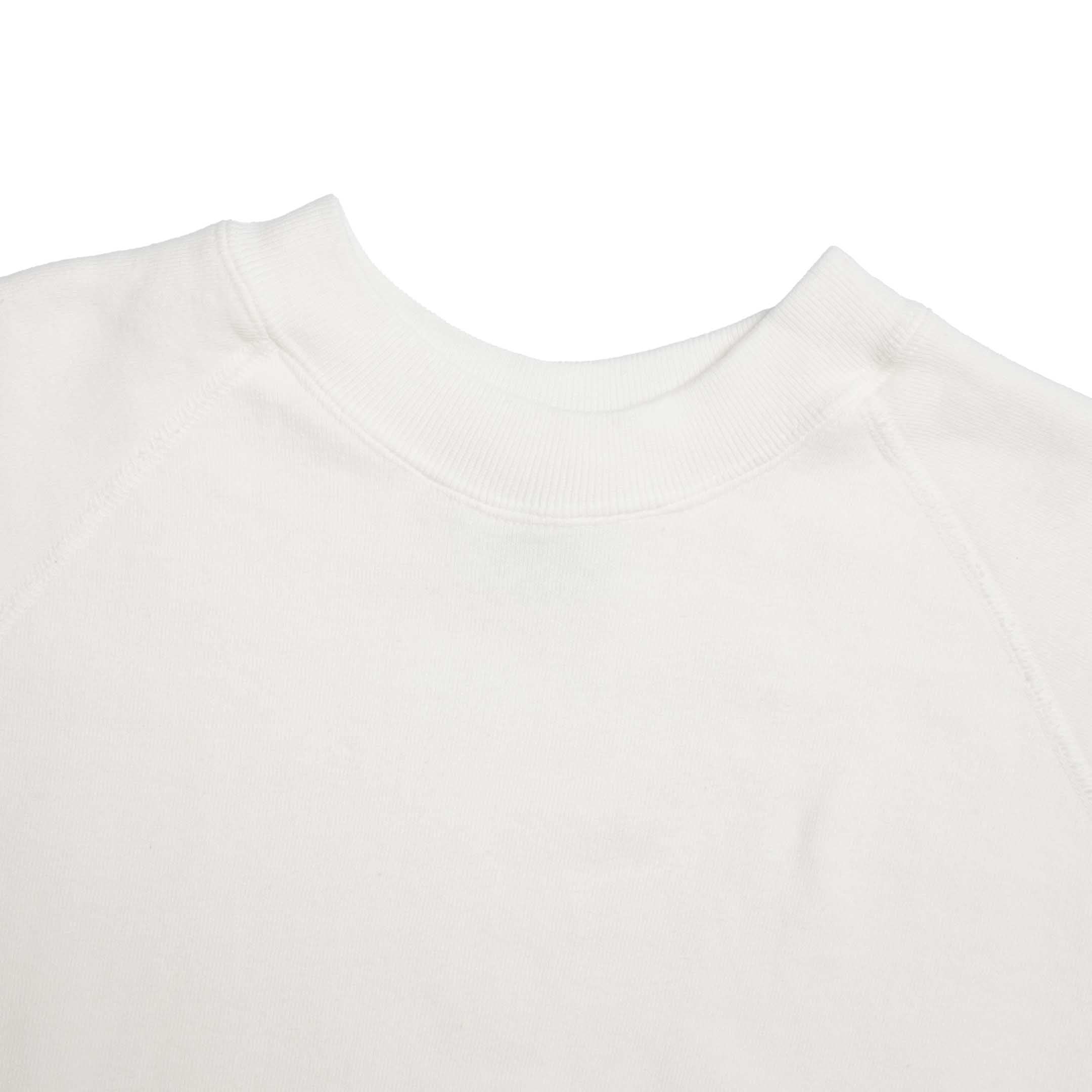 Allevol Loopwheel Easy Sweatshirt White - Image 4