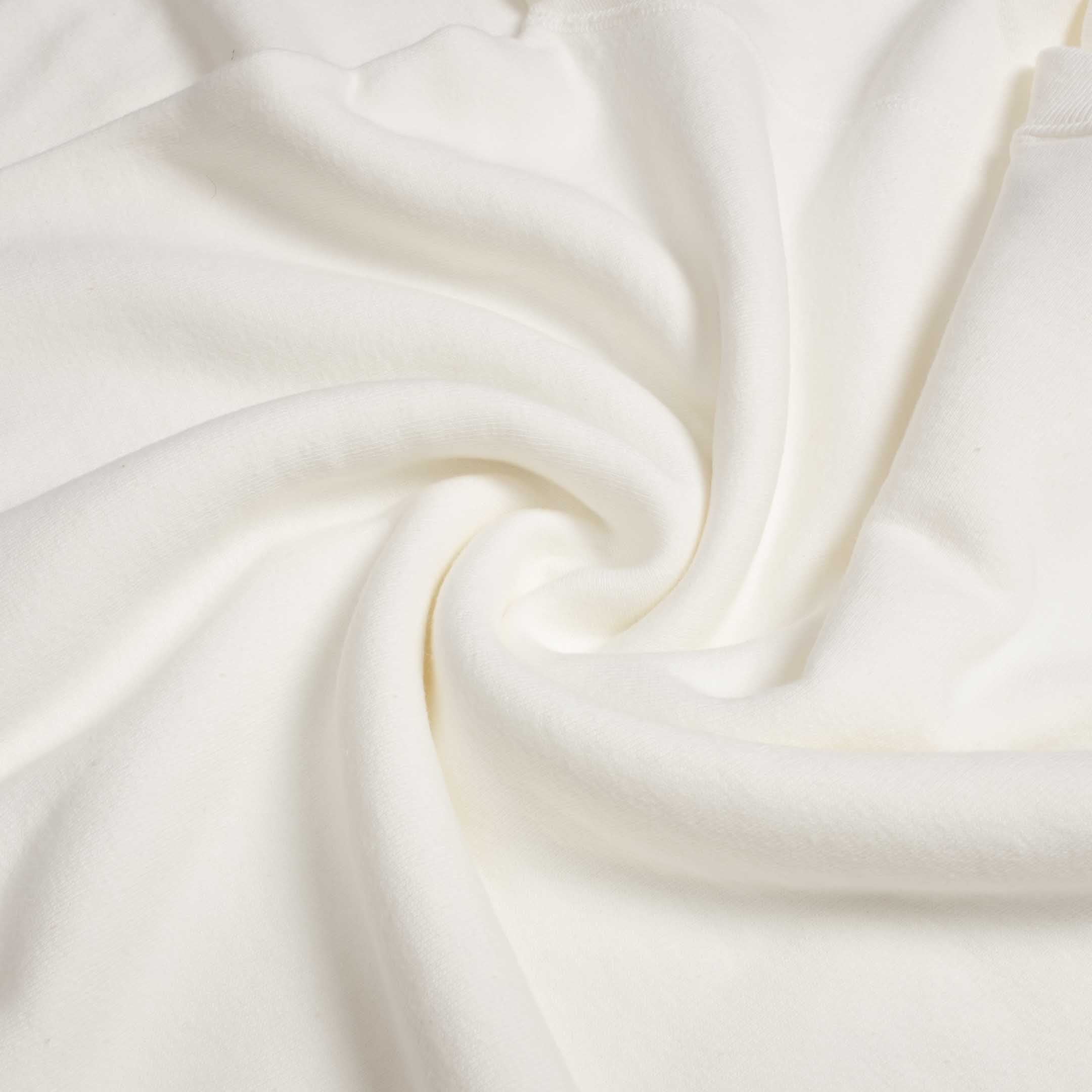 Allevol Loopwheel Easy Sweatshirt White - Image 5