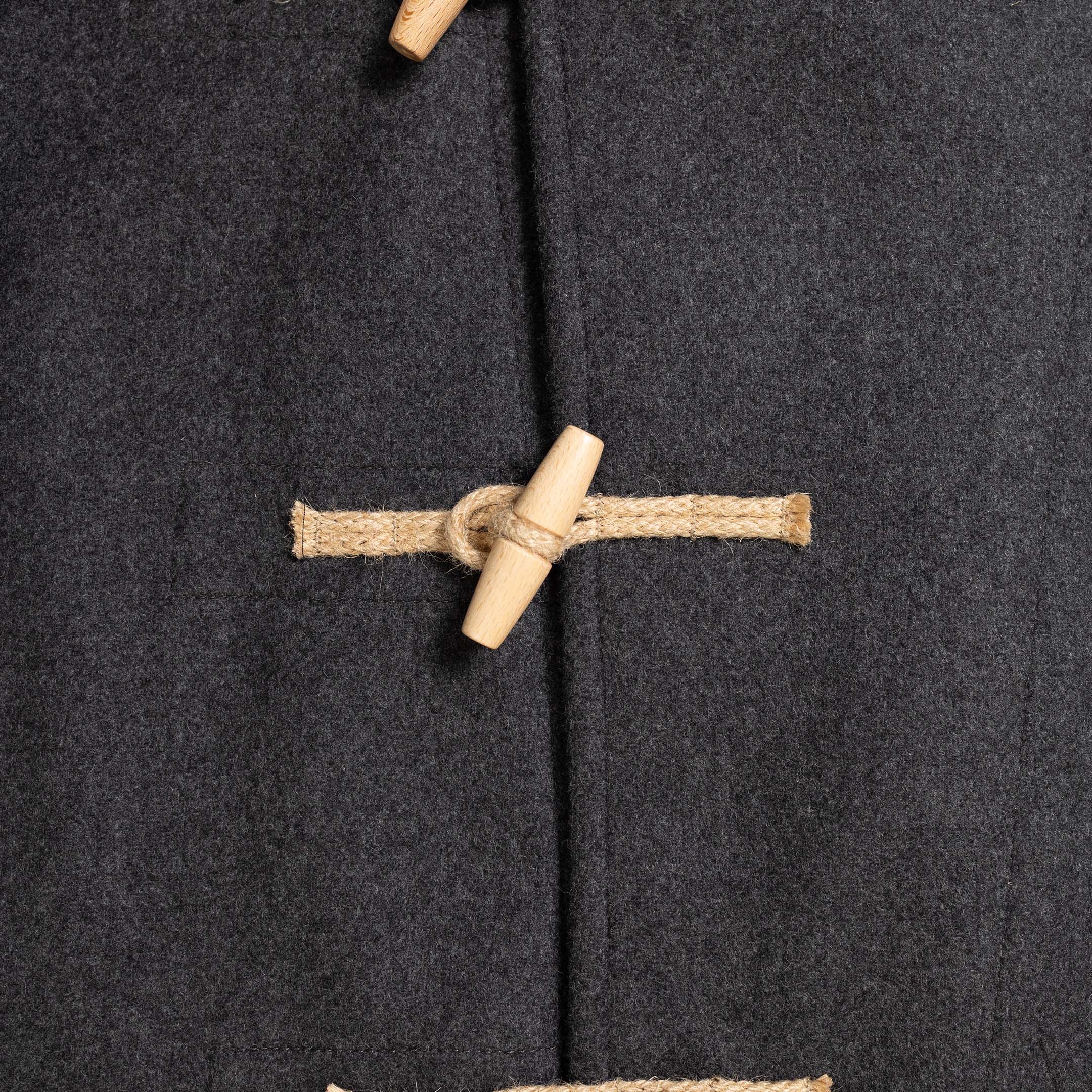 Allevol 'Pat' Duffle Coat Grey - Image 7