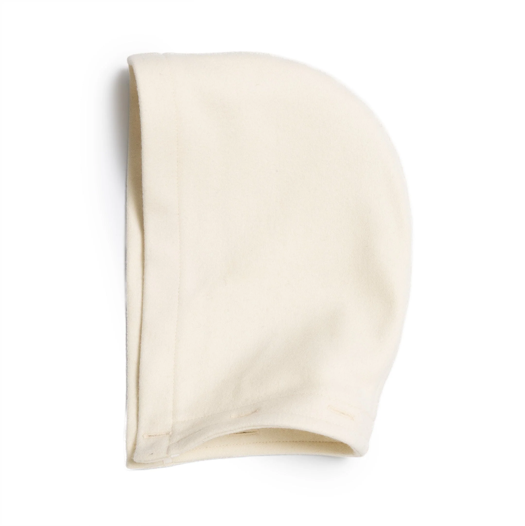 Allevol 'Pat' Duffle Coat White - Image 5