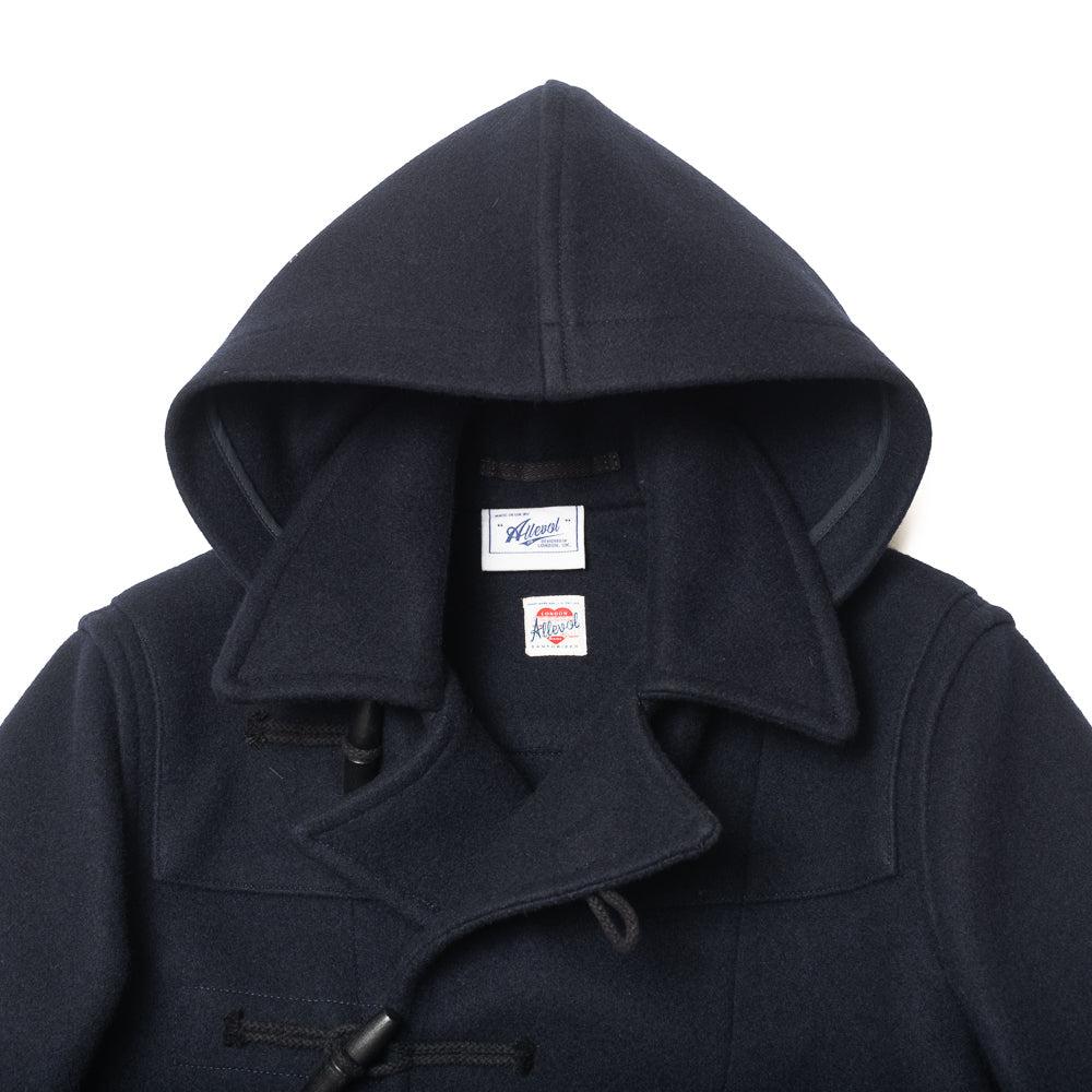 Allevol 'Pat' Duffle Coat Navy - Image 2