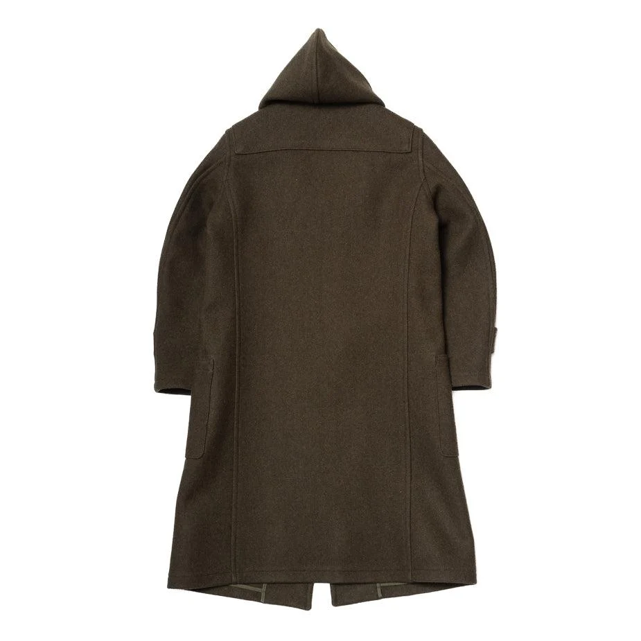 Allevol 'Pat' Duffle Coat Olive - Image 4