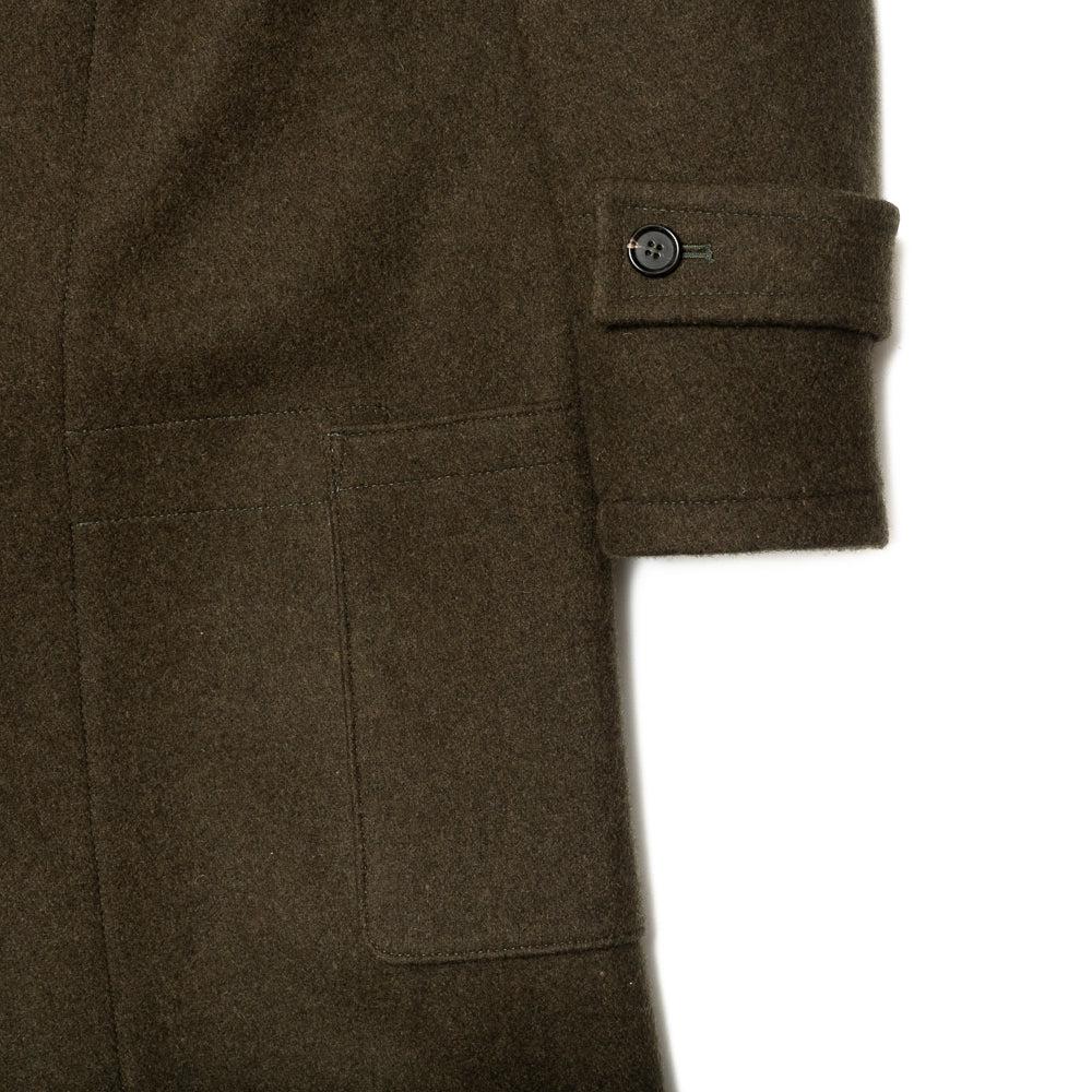 Allevol 'Pat' Duffle Coat Olive - Image 8
