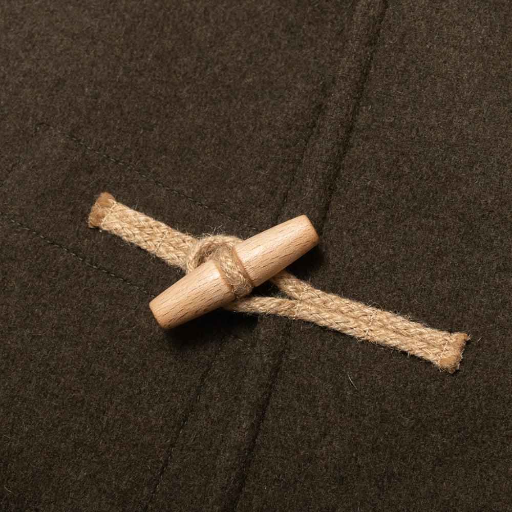 Allevol 'Pat' Duffle Coat Olive - Image 9