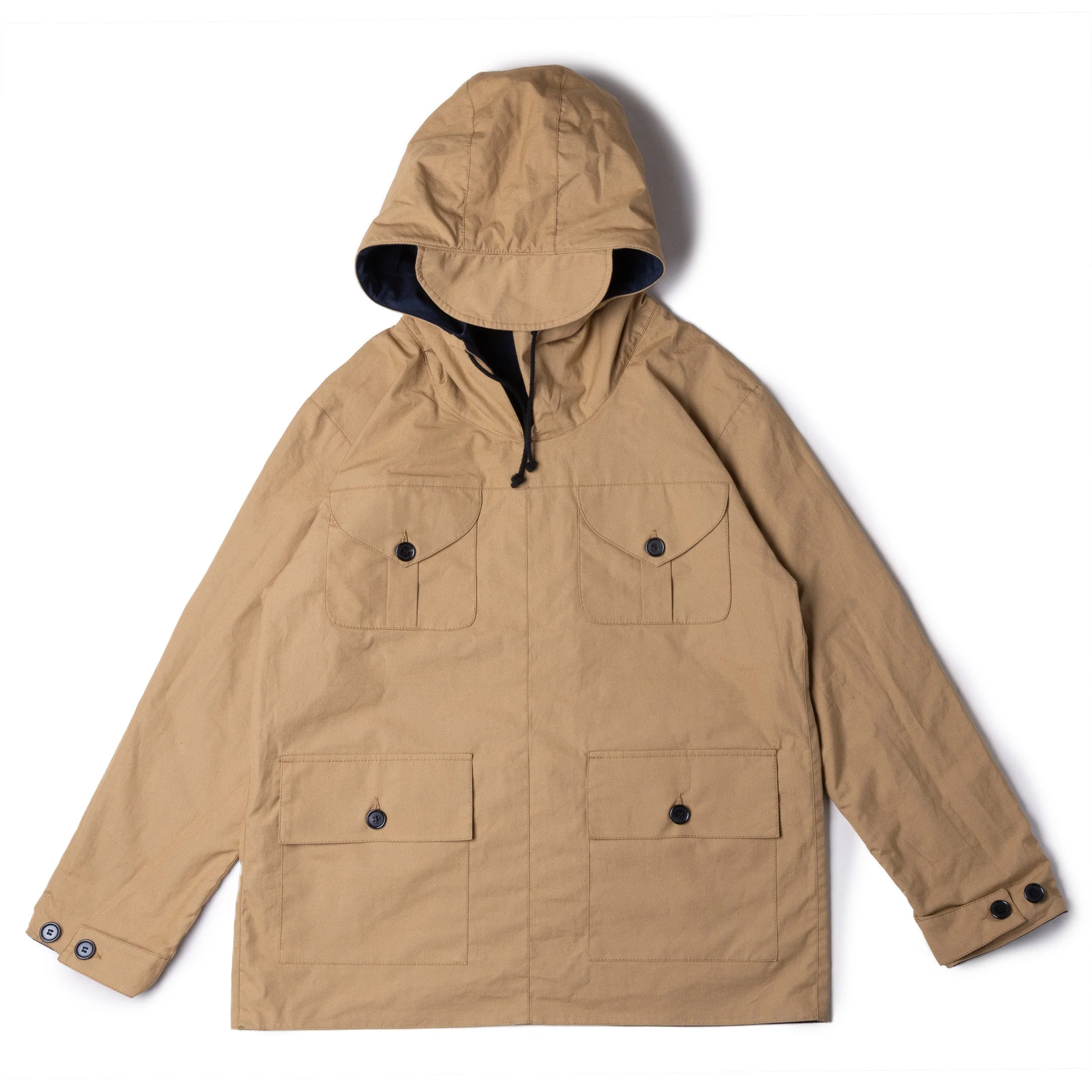 Allevol Reversible Pullover Smock Navy/Beige - Image 3