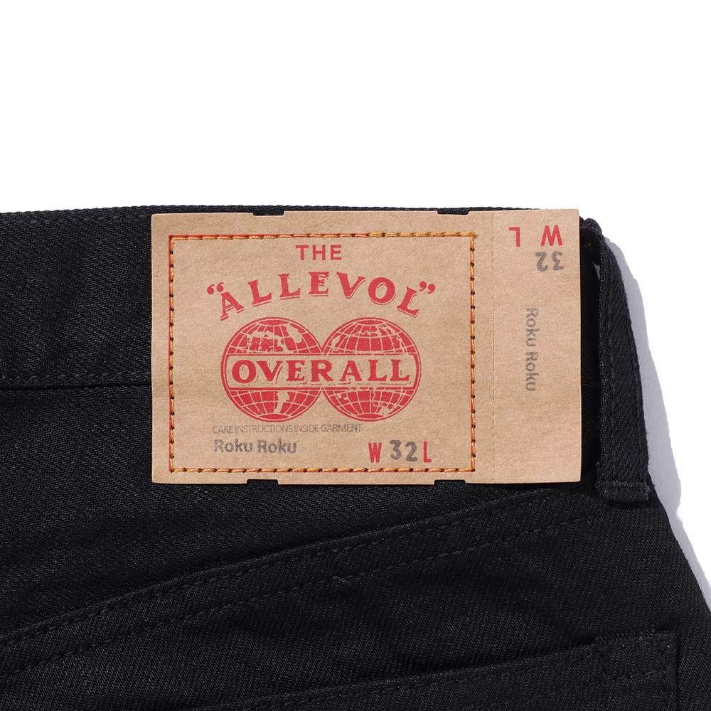 Allevol 'Roku Roku' 66 Denim Jean Black - Image 4