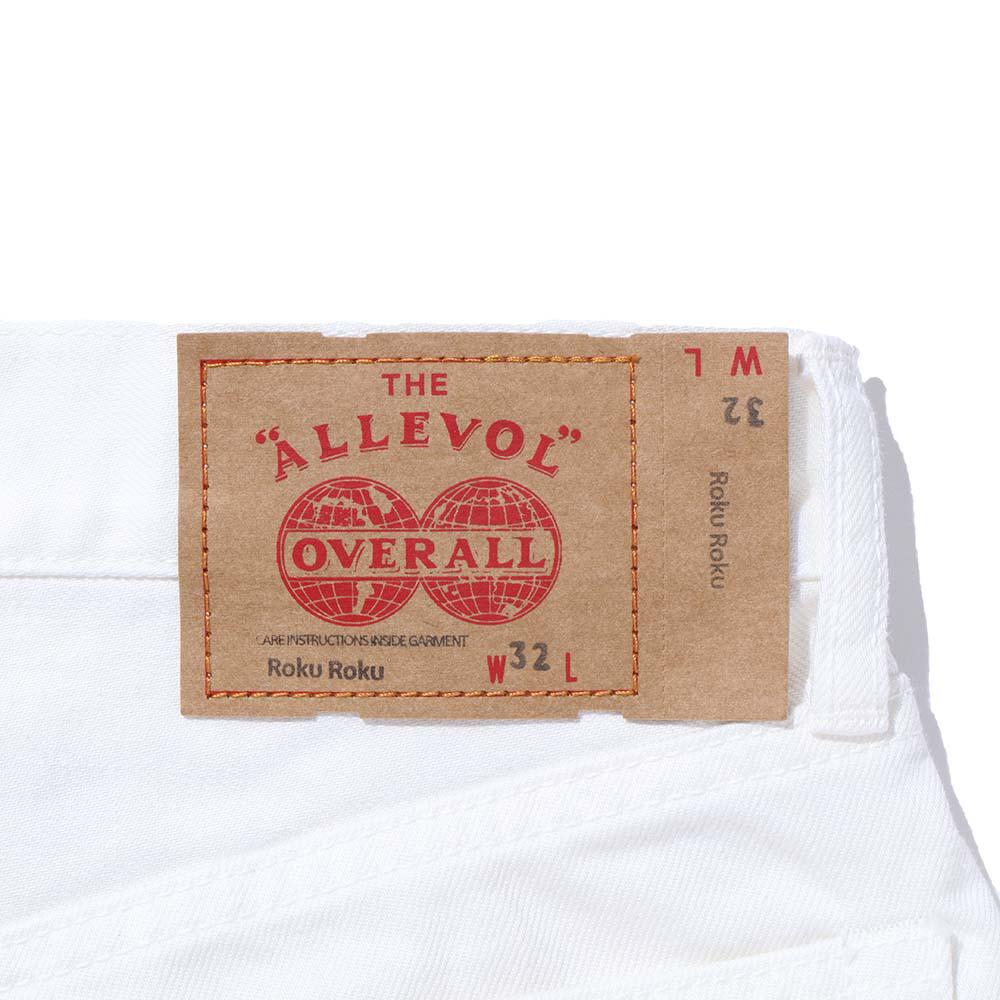 Allevol 'Roku Roku' 66 Denim Jean White - Image 4
