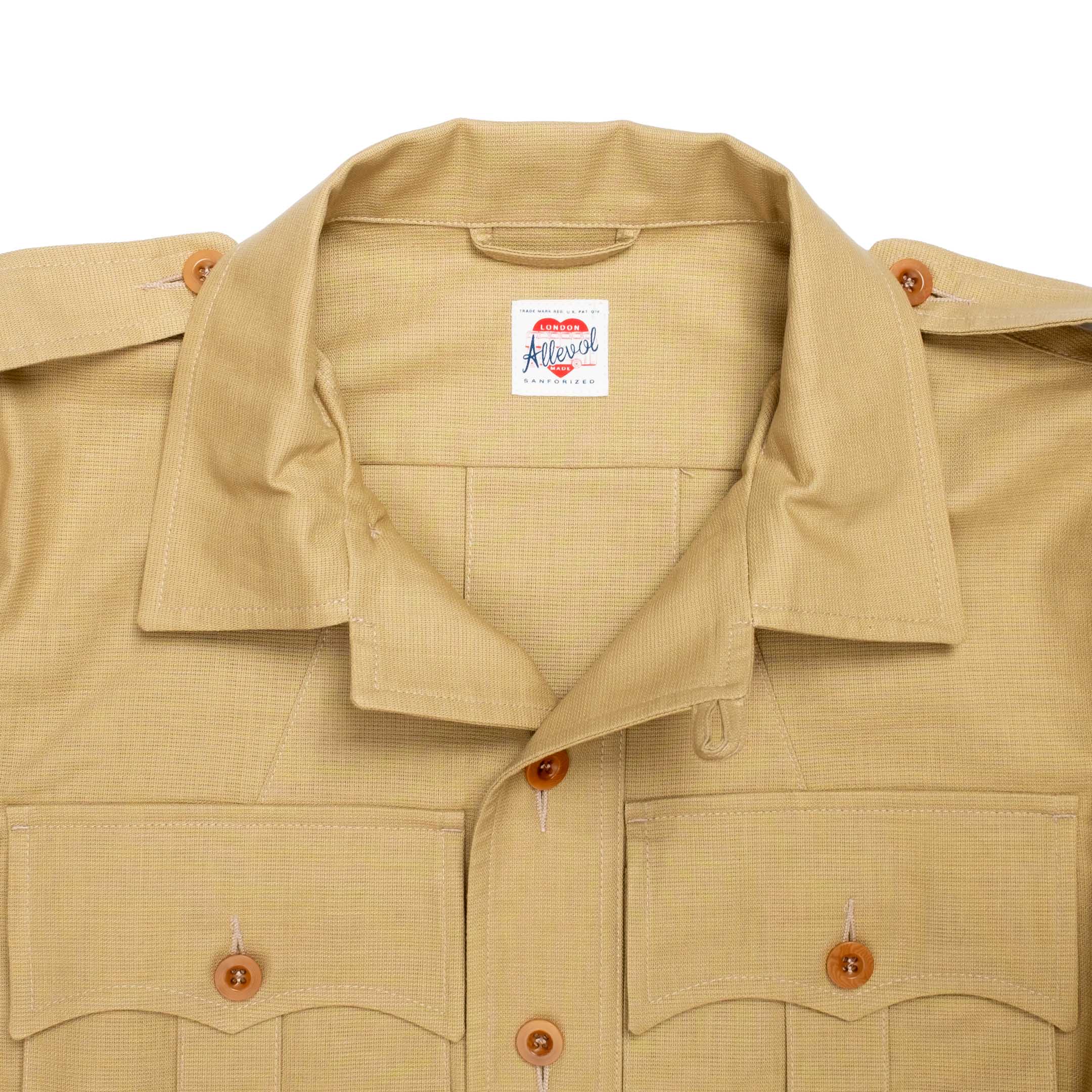 Allevol Safari Jacket Beige - Image 3